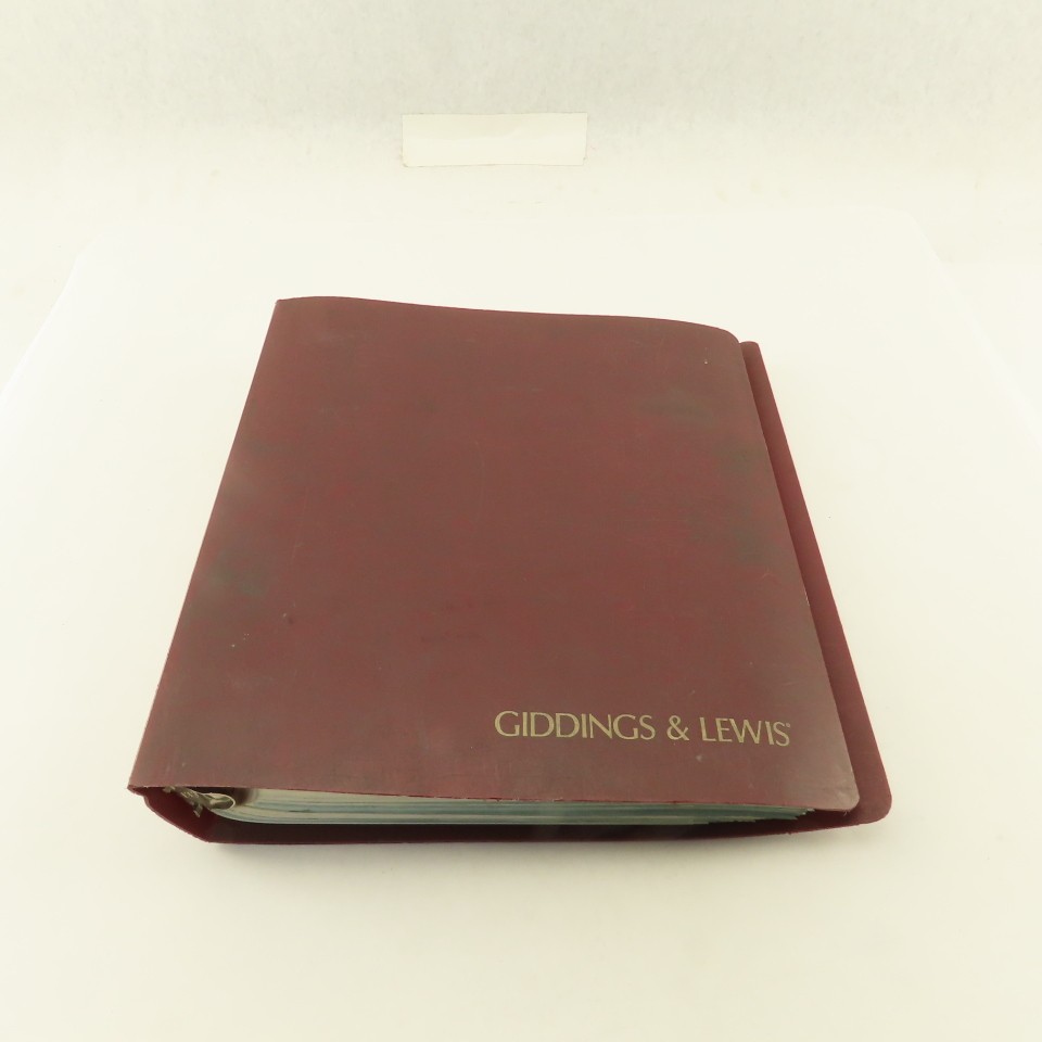 Giddings & Lewis Orion Machining Centers NumeriPath 8000 CNC Programming Manual