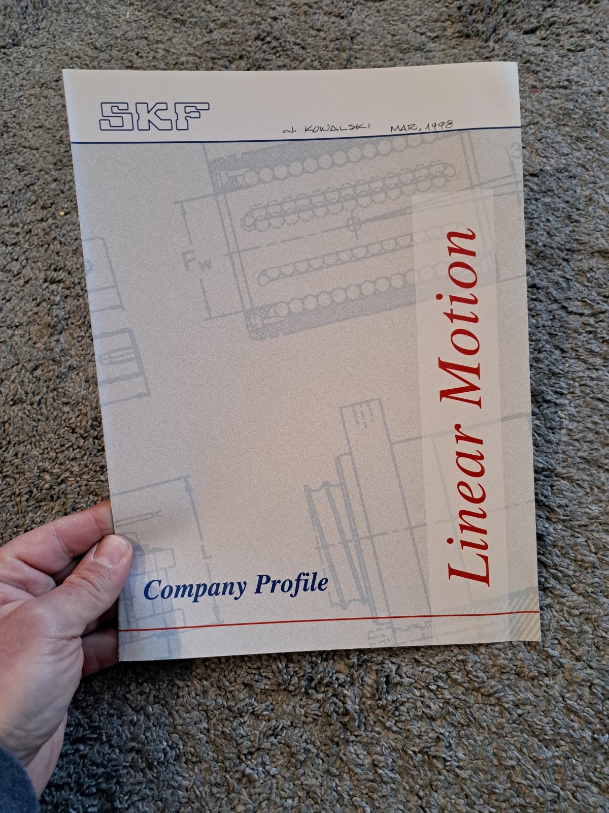 SKF Linear Motion Profile Rail Guides Catalog + Company Profile