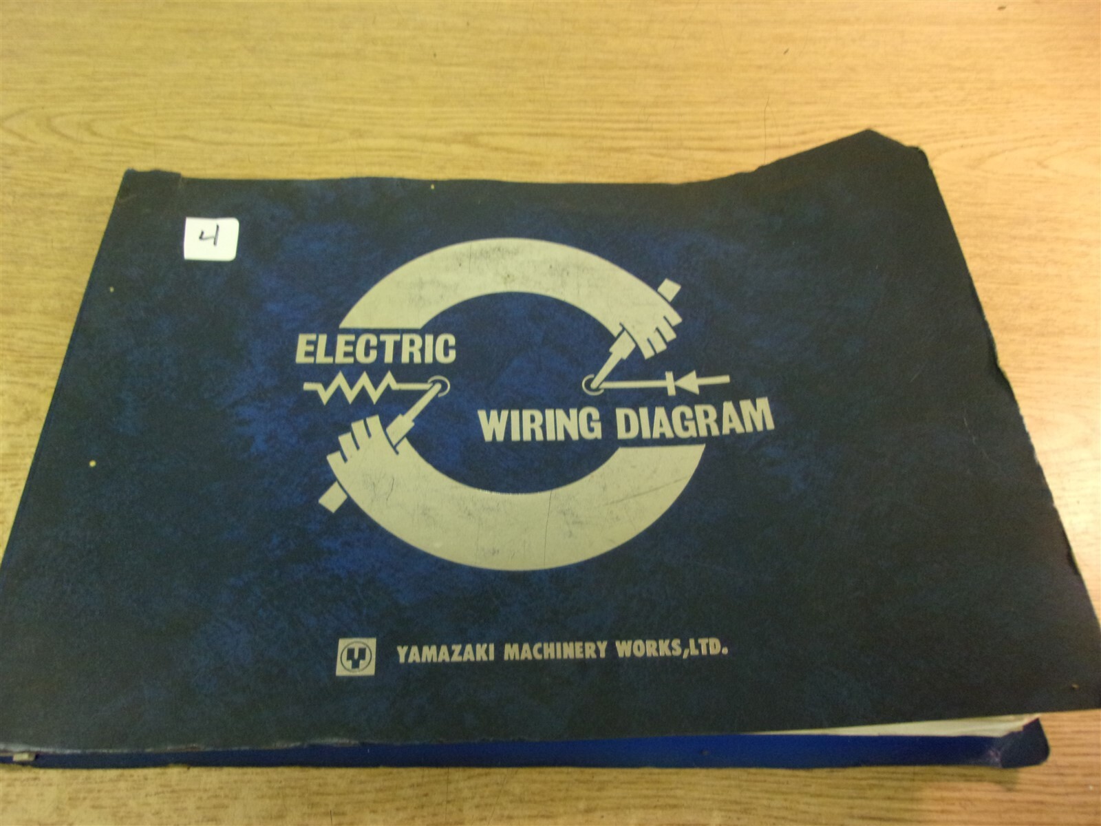 Yamazaki Electrical Wiring Diagram VQC-20/40/50 “4” *FREE SHIPPING*