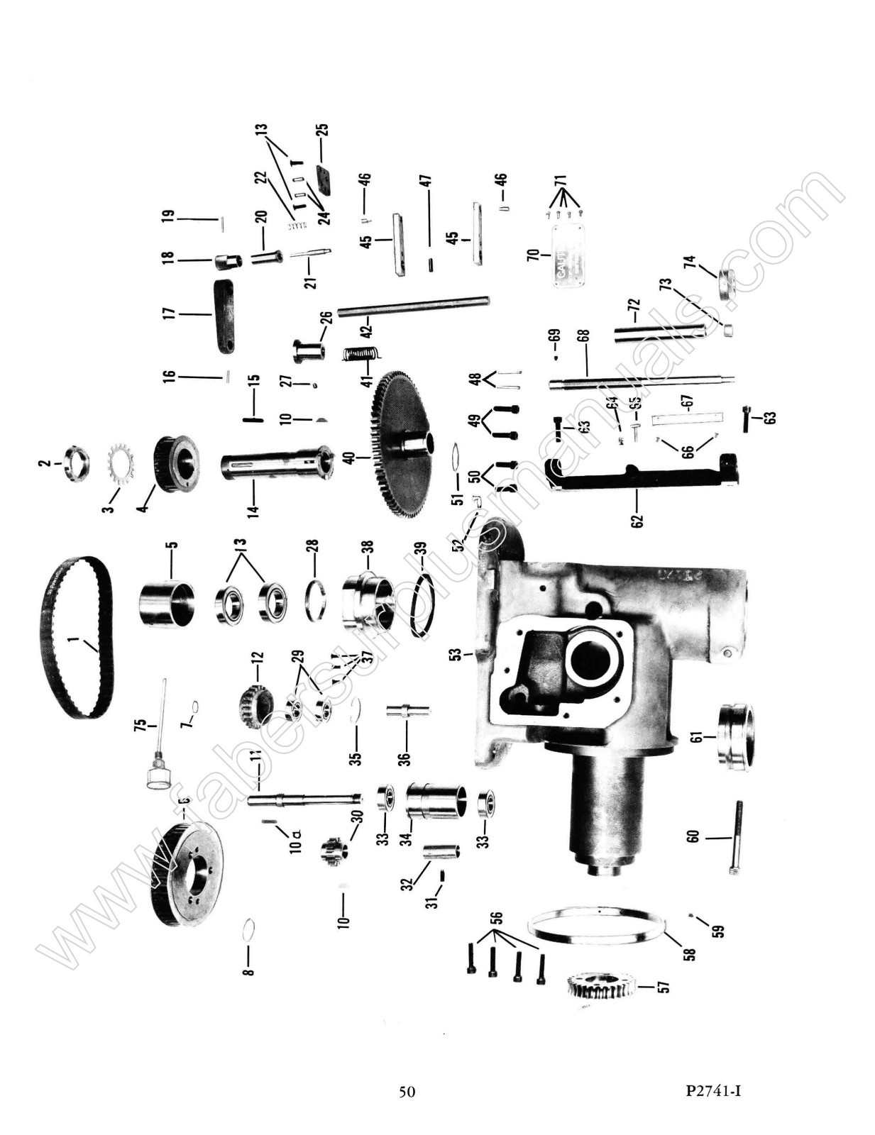 Gorton 1-22 Mastermill & Duplicator Mill Maintenance and Parts Manual * 557