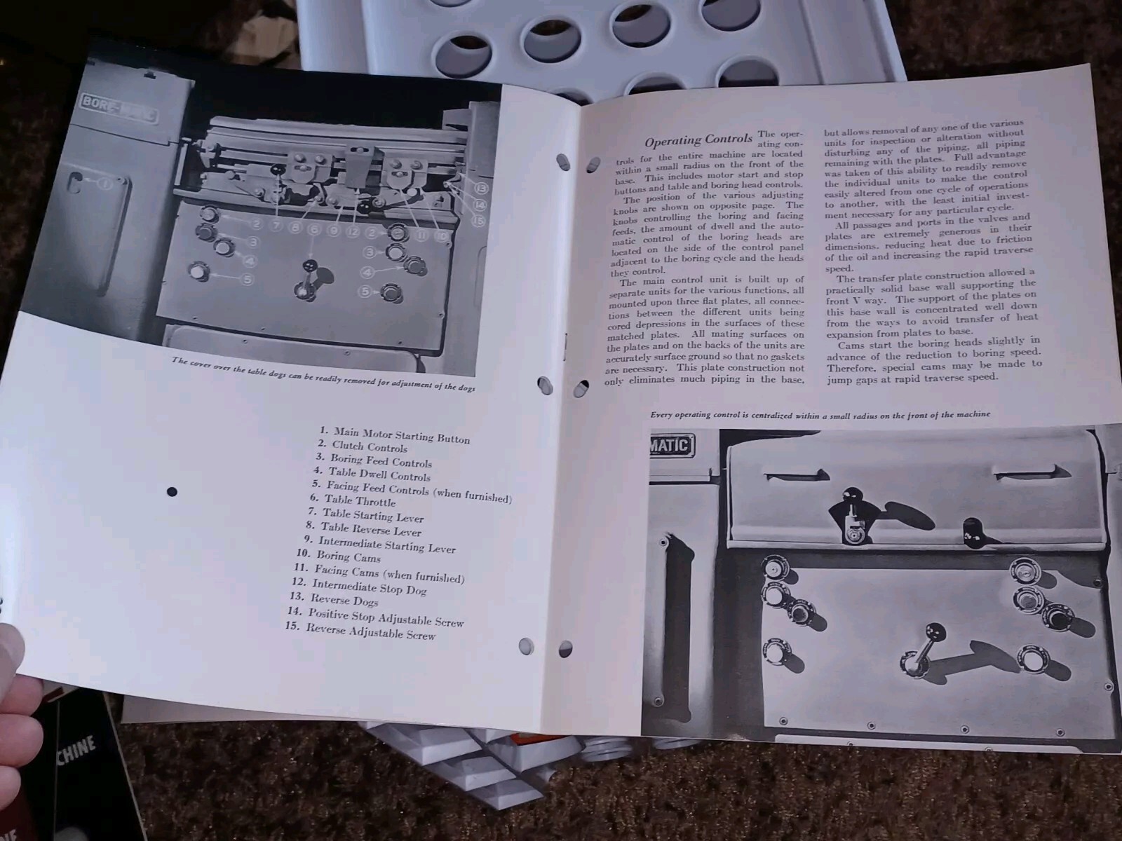 HEALD COMPANY Sales Catalog Bulletin BORE MATIC PRECISION BORING MACHINE NO 46B