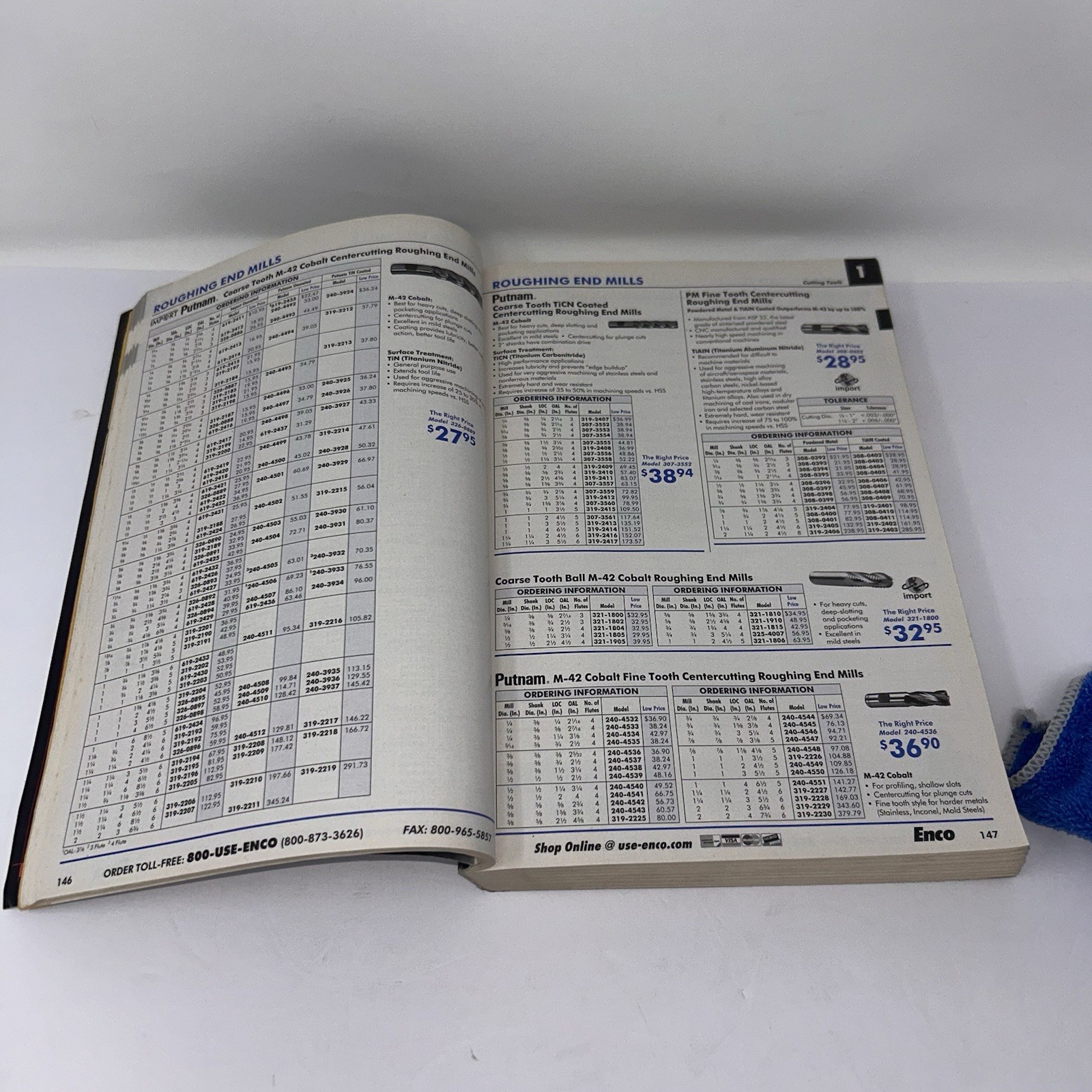 Enco 2009 Master Catalog Industrial Machine Tools Machinist Reference Book