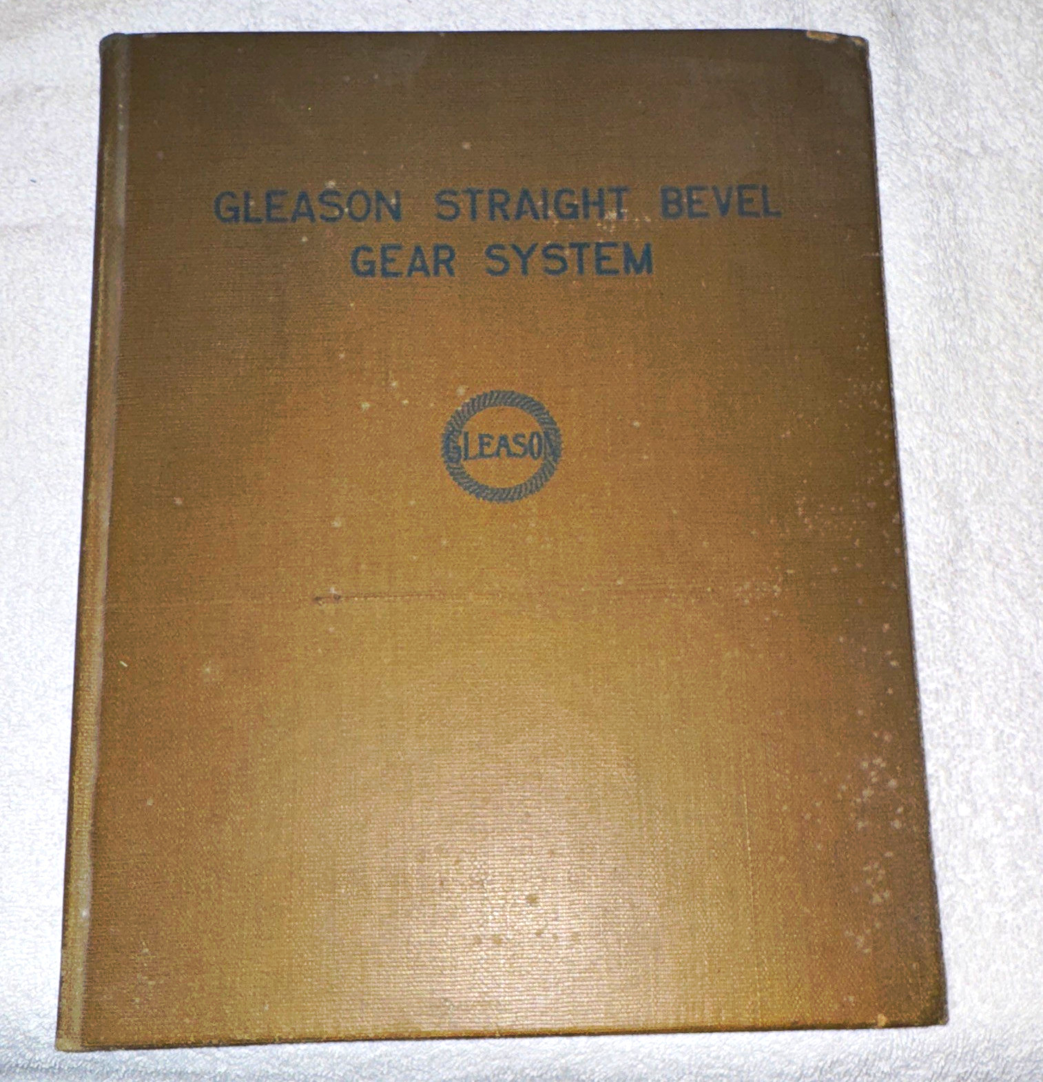 1929 Gleason Straight Bevel Gear System Gear Cutting Book ED 221-1929