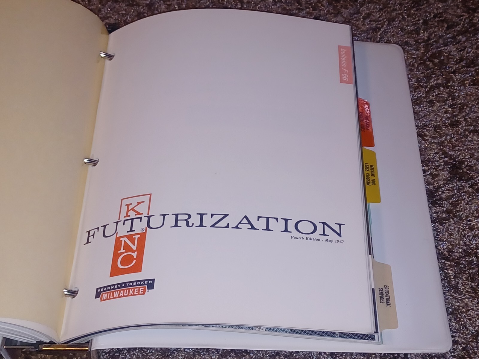 1975 KEARNEY & TRECKER MILLING BORING MACHINES Book SALES CATALOG MILWAUKEE TOOL