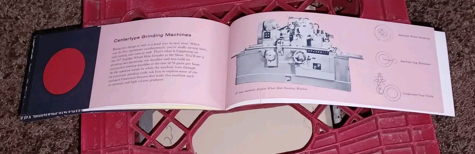 1955 Cincinnati Milling Machine Company Tool Show Exposition Sales Booth BOOK !
