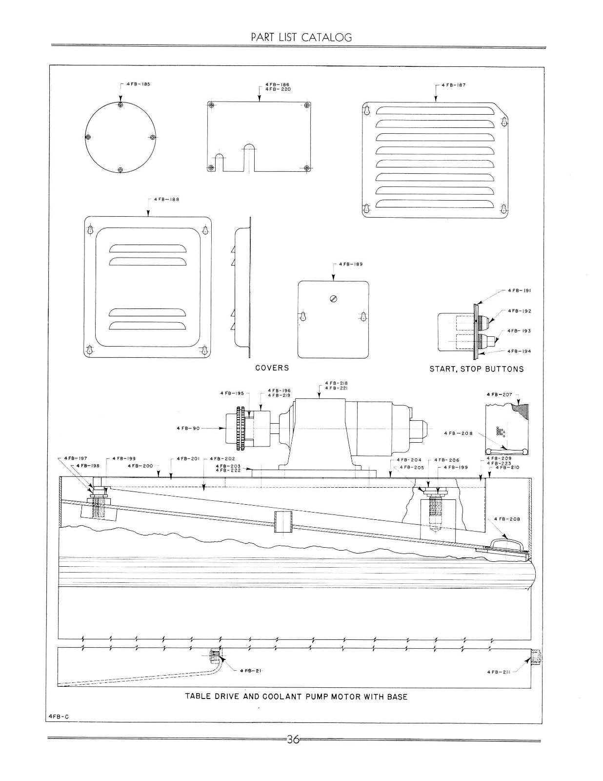 Cincinnati Milling Machine # 0-8 Models EA & OT Service Manual Parts List *823