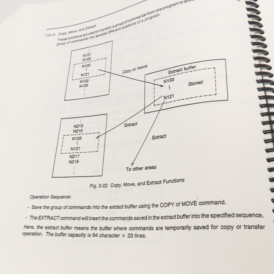 Okuma OSP7000M OSP700M 3750-E-R2 Operational Manual
