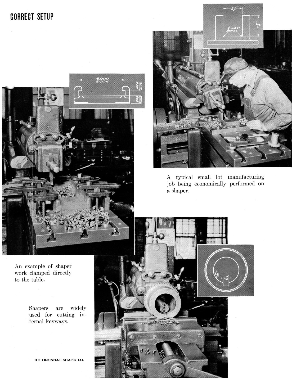 Cincinnati 16″-36″ Metal Shaper Operating Manual *727