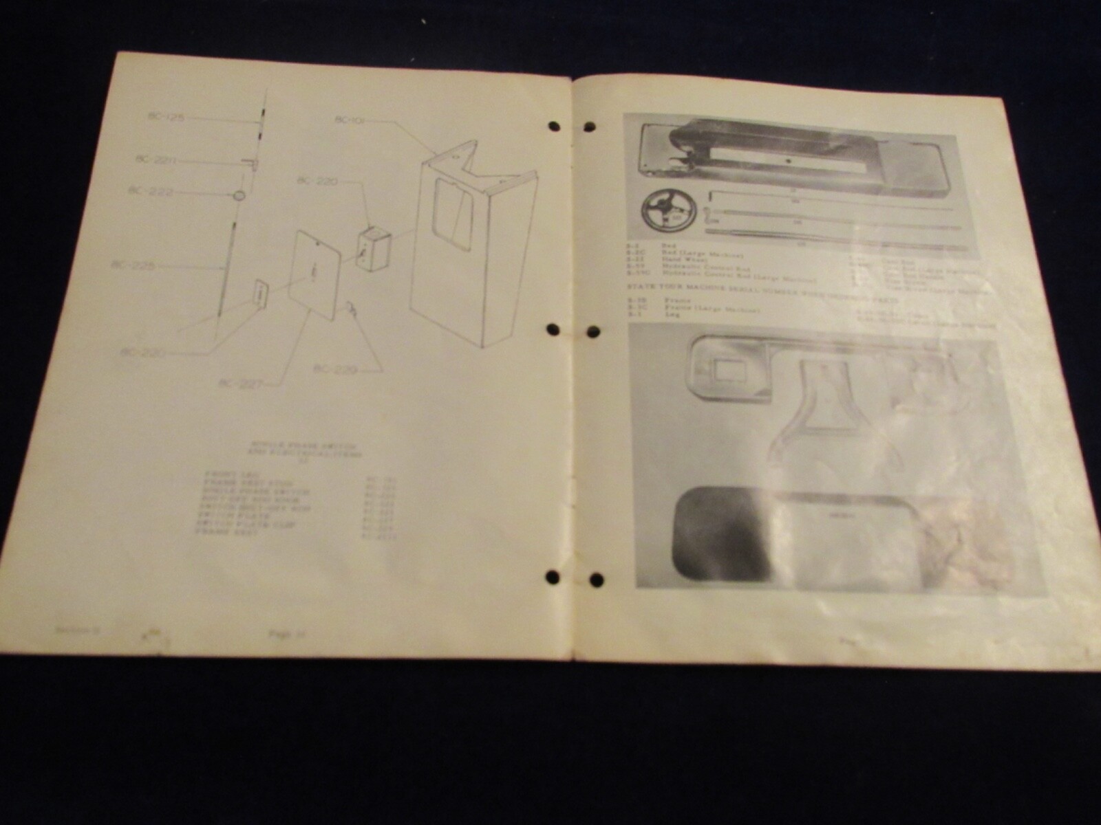 Kalamazoo Service & Parts Model 8C Metal Cutting Bandsaw Manual Q626