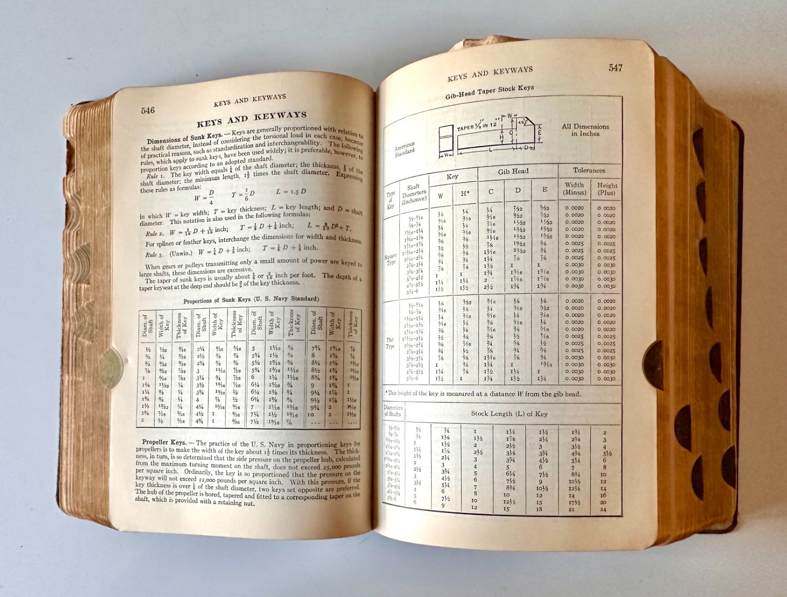 Machinery’s Handbook 10th Ed. 1941 Oberg Jones Industrial Press Machinist Book