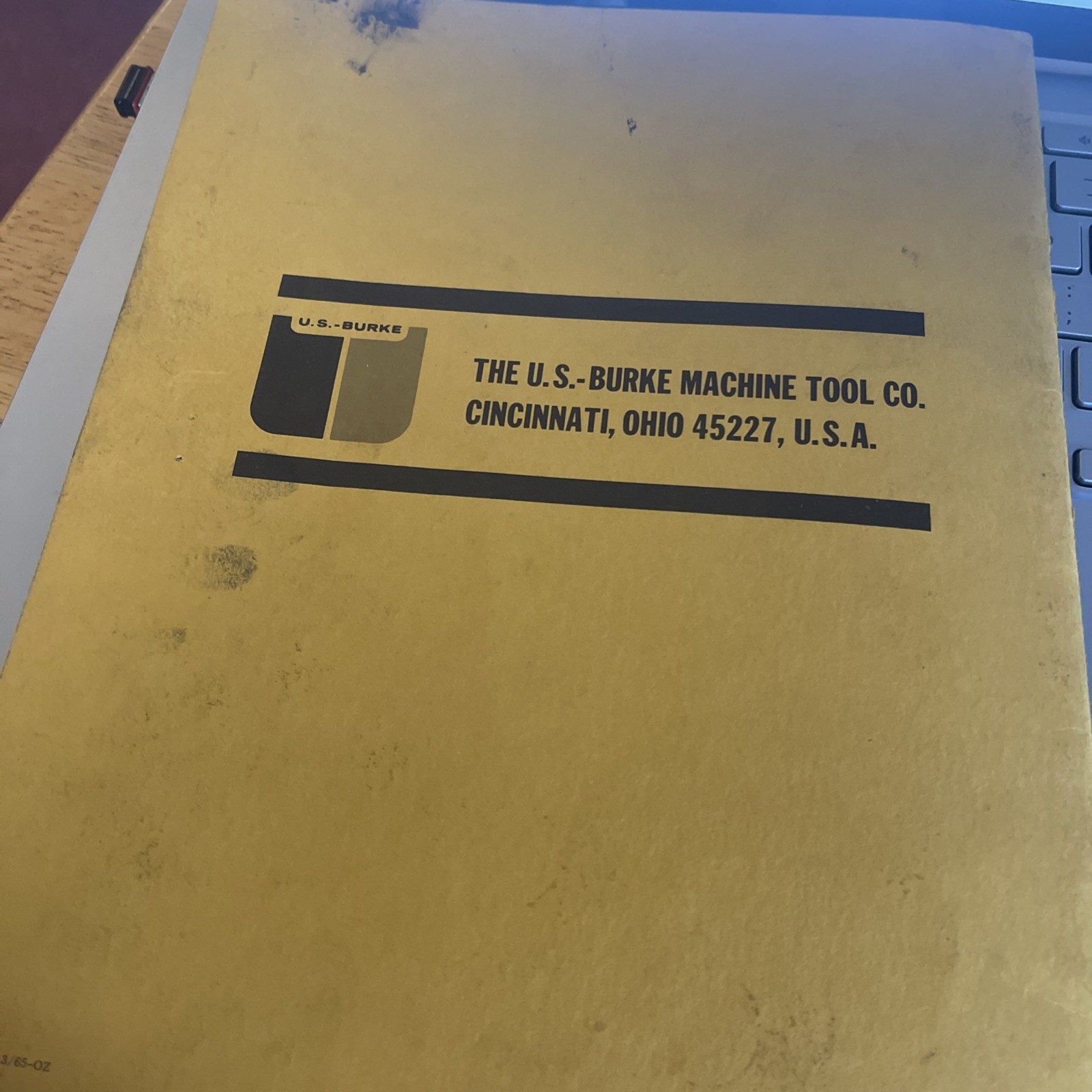 US Burke No. 2 Horizontal Milling Machine Instruction And Parts Manual