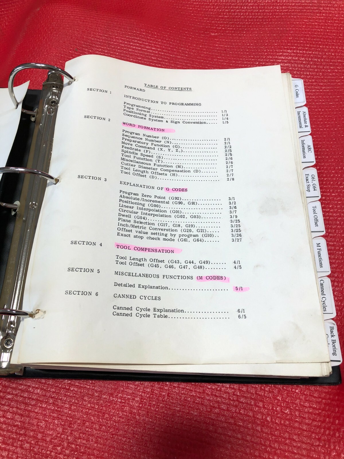 Hitachi Seiki Programming Manual