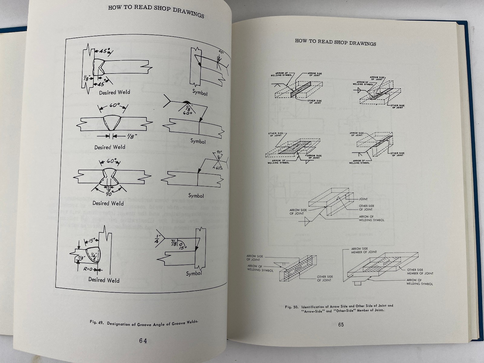1986 How to Read Shop Drawings Lincoln Electric Welding Metal Fabrication