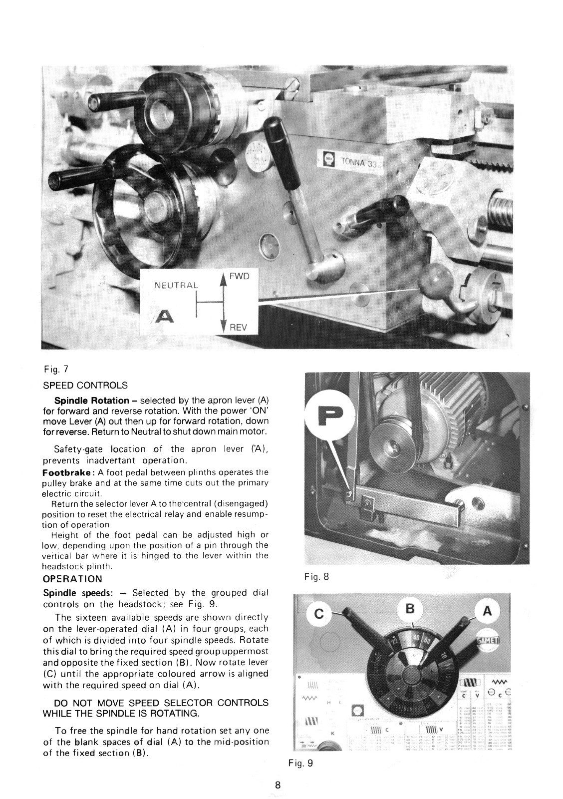 Colchester Student 1800G Lathe SN: 08818 up Instruction and Parts Manual #1512