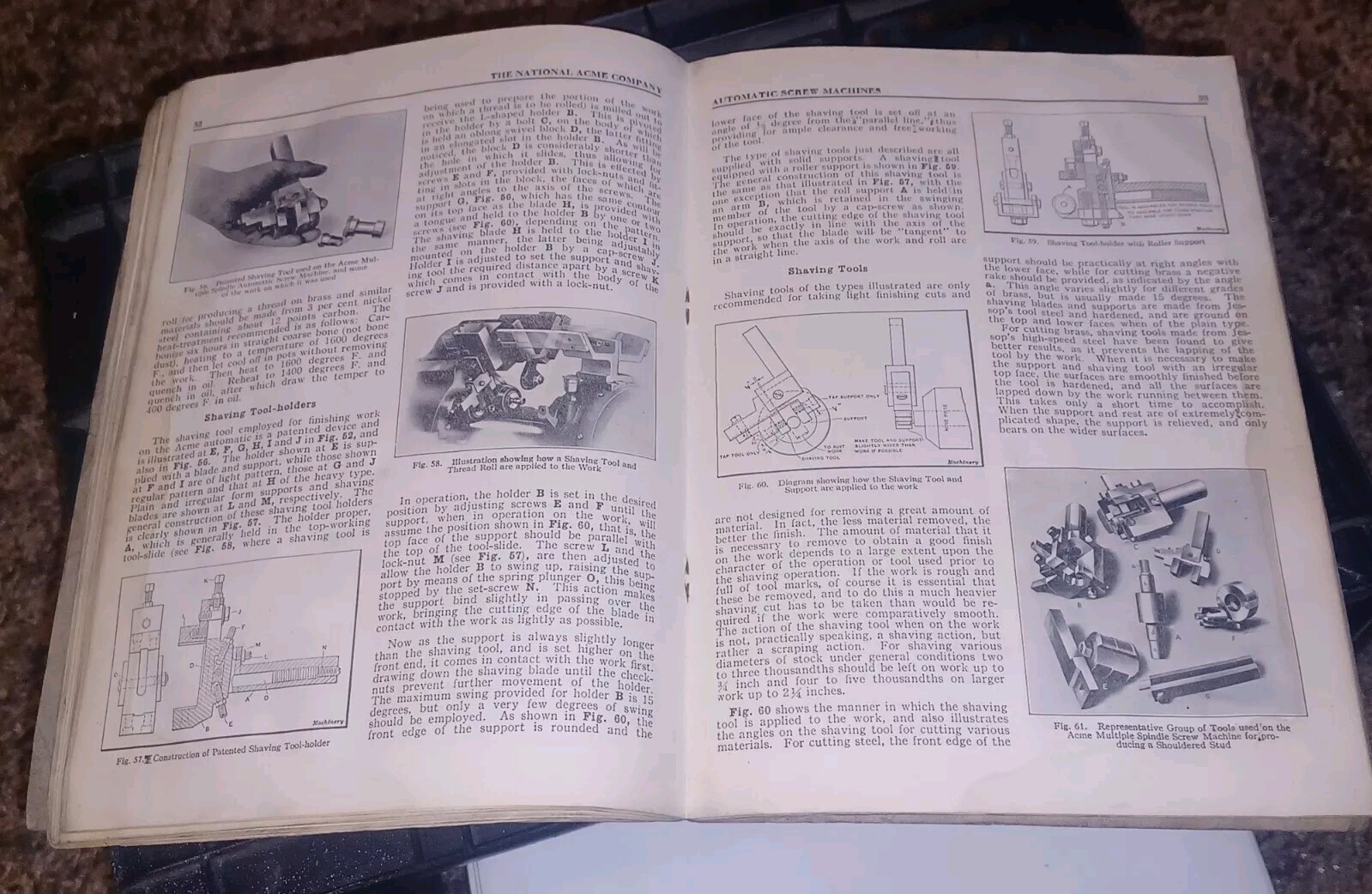 1912-1913 NAMCO National Acme Co AUTOMATIC MULTIPLE SPINDLE SCREW MACHINES BOOK