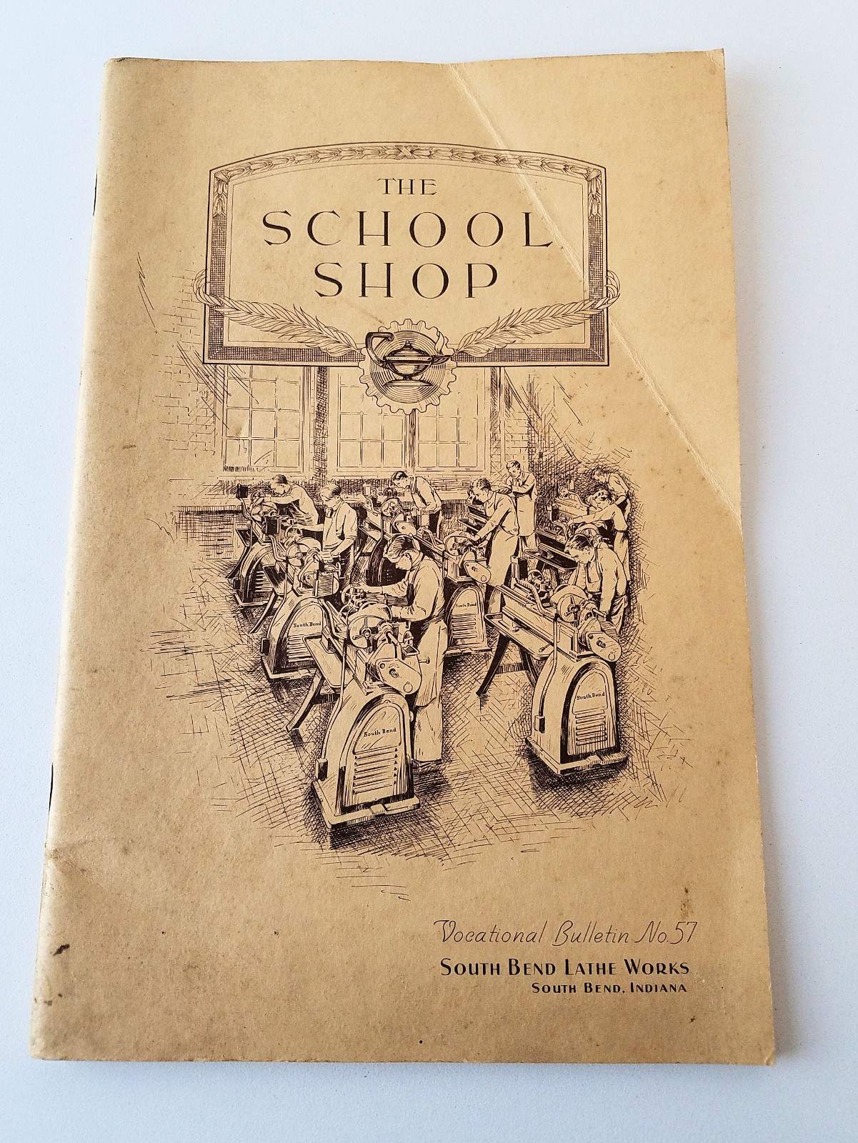 The School Shop South Bend Lathe Works Vocational Bulletin #57