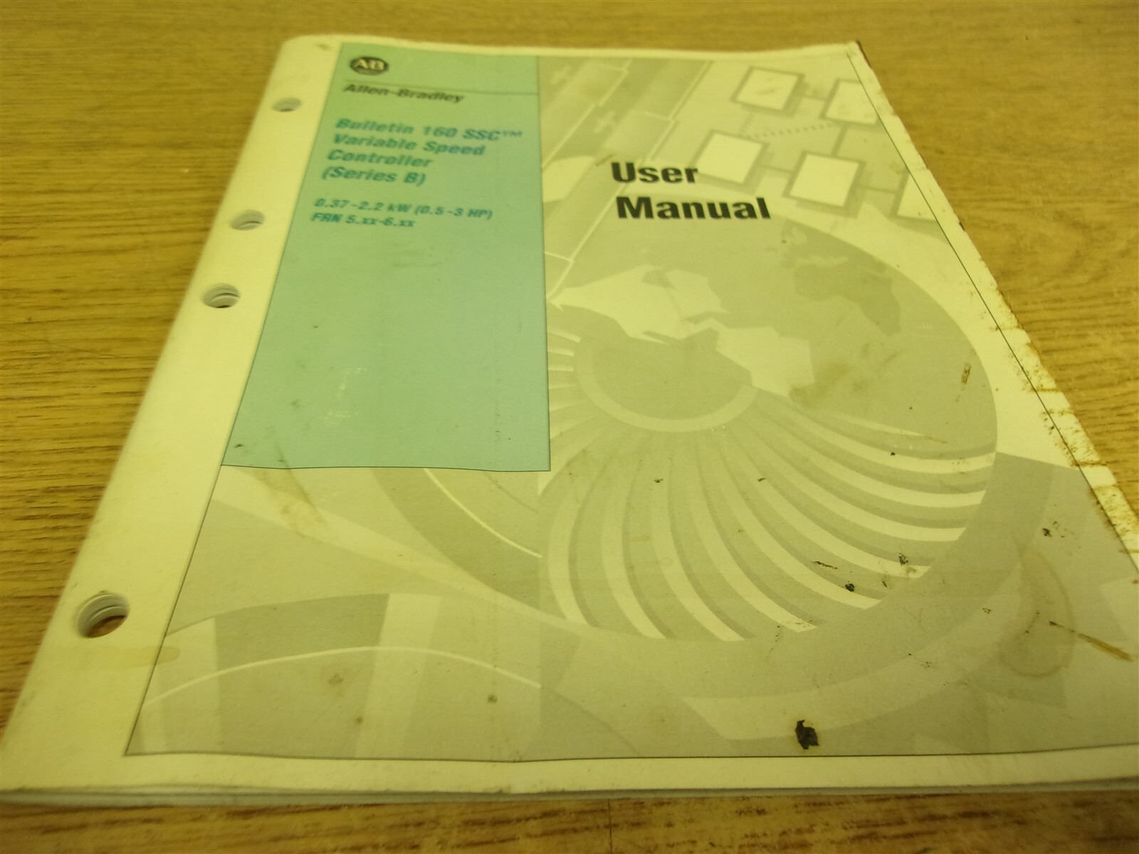 Allen Bradley User Manual Bulletin 160 SSC Variable Speed Controller Ser. B