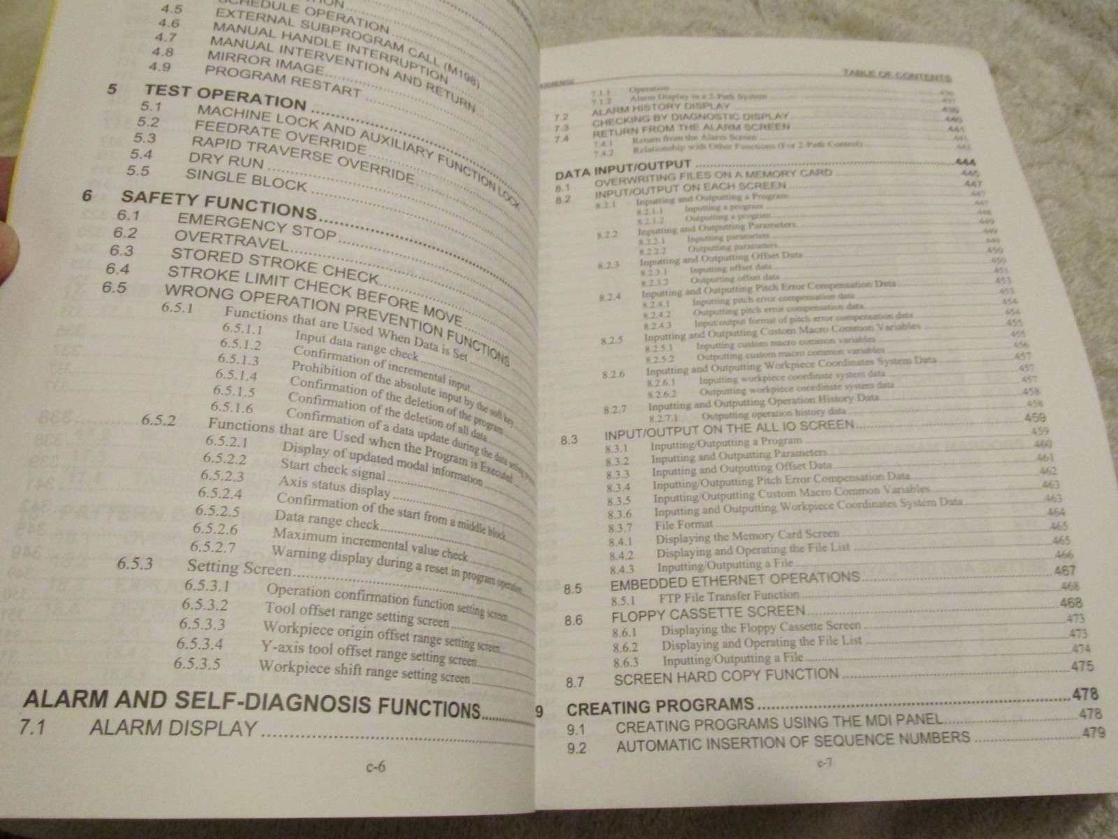 FANUC Series Oi Mate MODEL D Operator’s Manual Lathe System CNC Machining BOOK