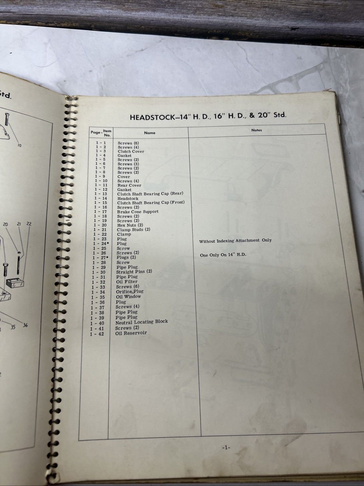 Lodge & Shipley Model X Lathe Instruction Book & Repair & Parts Manual