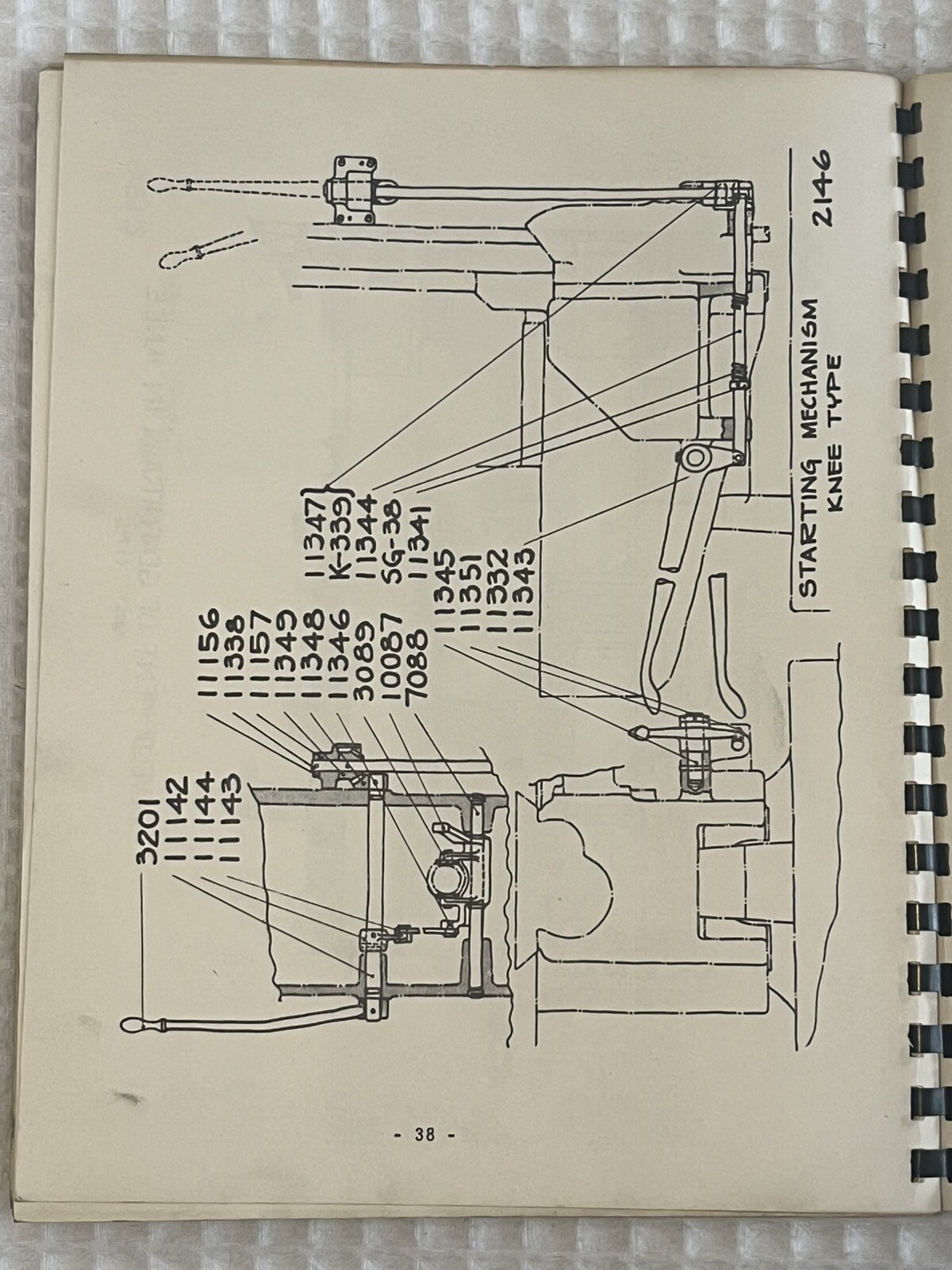 Kearney & Trecker Milwaukee Replacement Parts Manual No. 43 #1 & #2 #3 #4