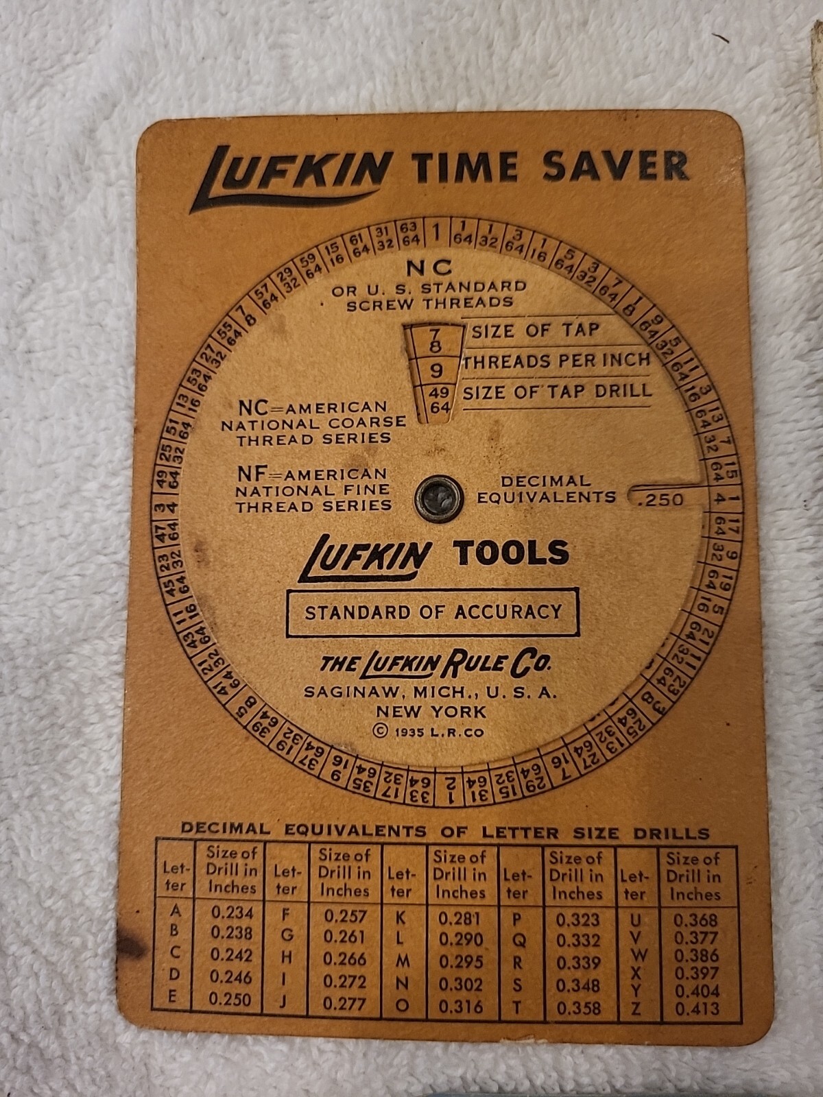 Brady Porta-Pack Wire Markers Morse Machinist’s Practical Guide Lufkin Time Save
