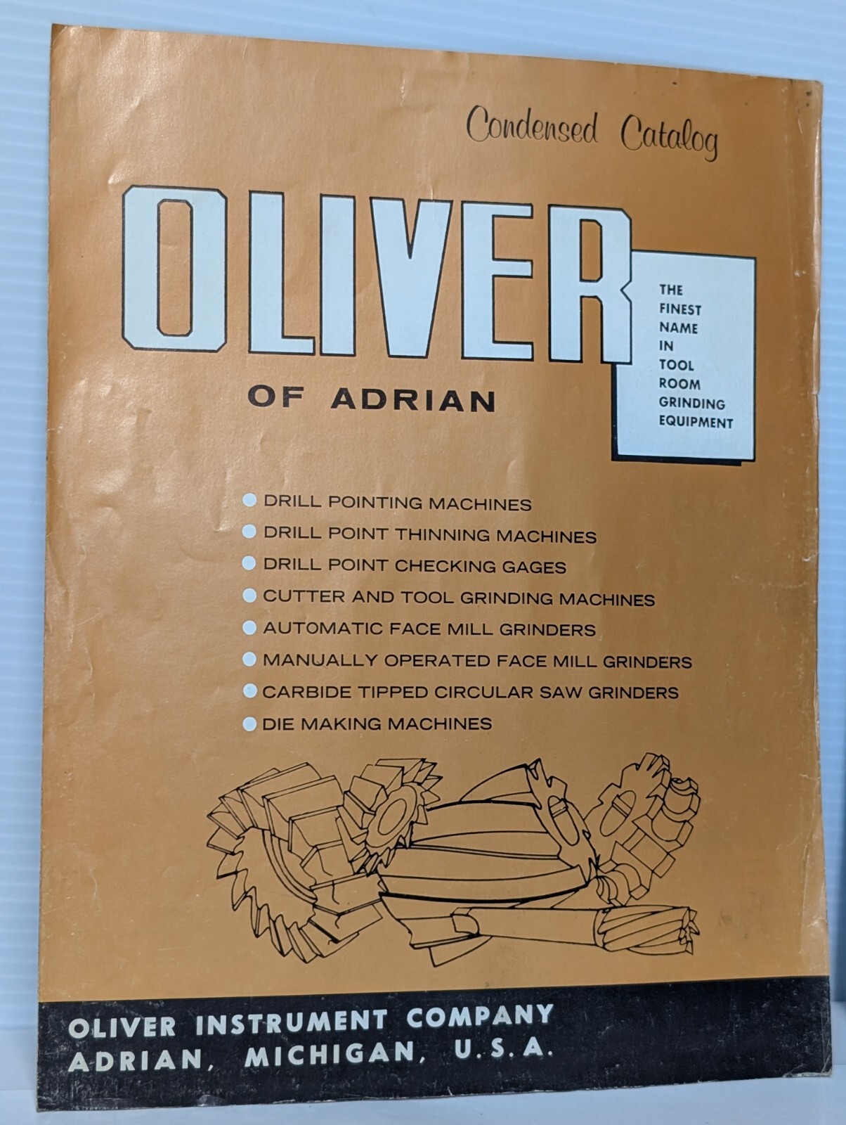 Lot of 6 Oliver of Adrian Manuals  Catalogs, Varying Types As Pictured