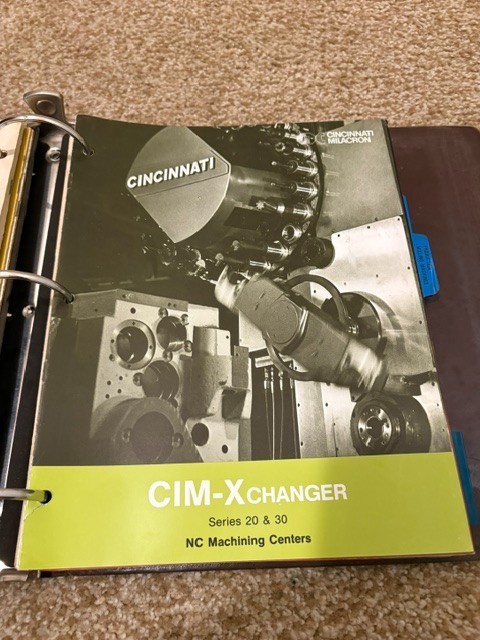 Vintage Cincinnati Milling Milacron Machine Company Salesman Binder Catalog