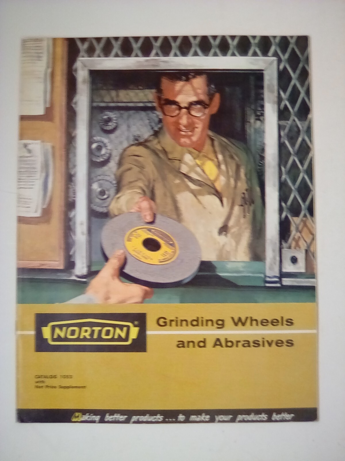 Vin. Norton Grinding Wheels & Adhesives Catalog 1052