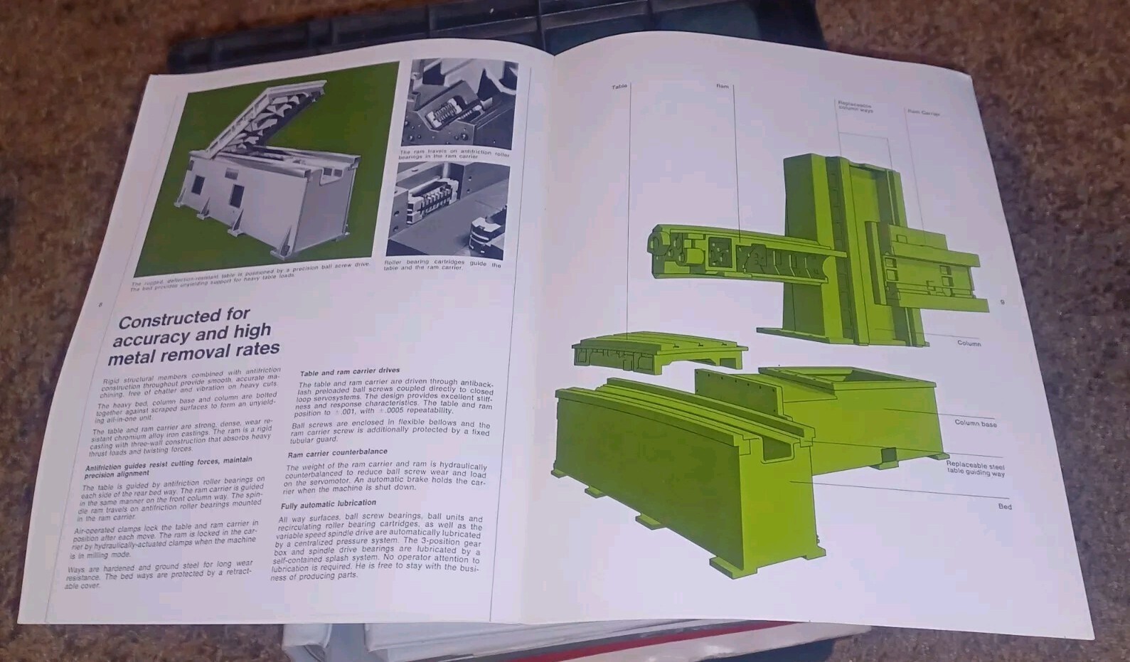 Monarch Machine Tool Co Catalog Bulletin HMC-100 HORIZONTAL N/C MACHINING CENTER