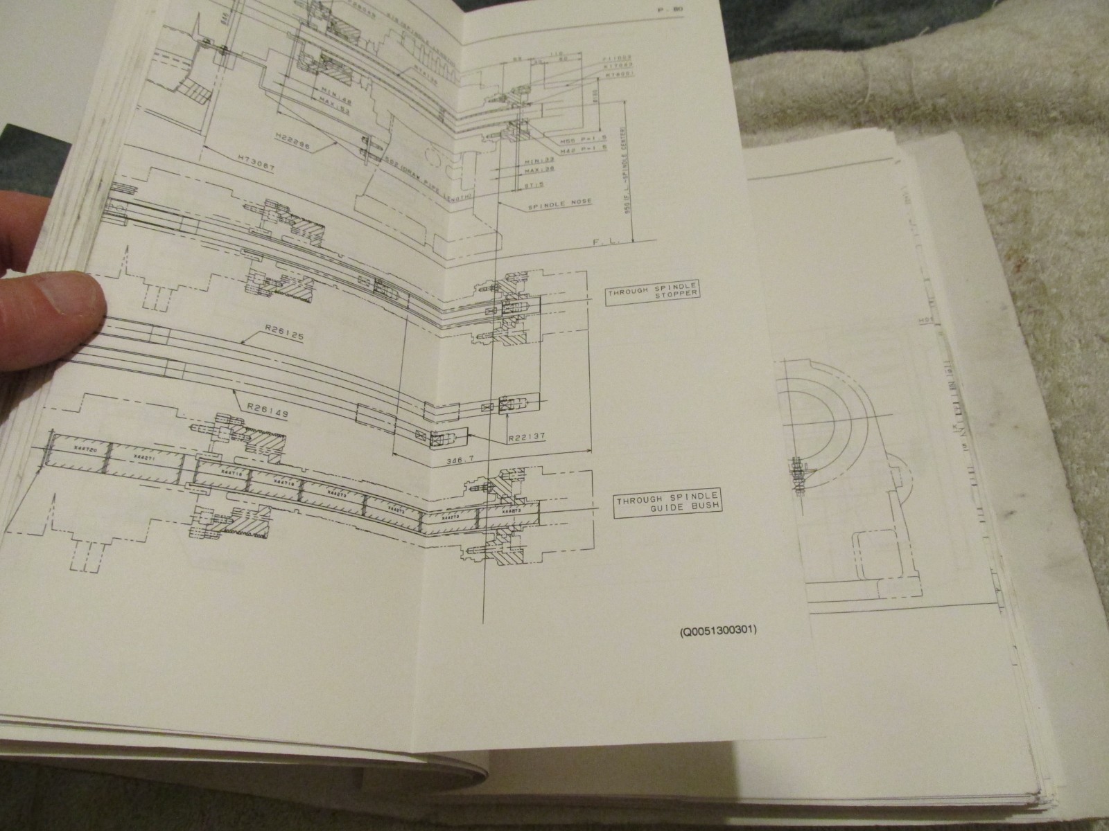 Mori Seiki CNC Machining Precision Lathe Model CL-150 & 200 Parts Catalog Manual