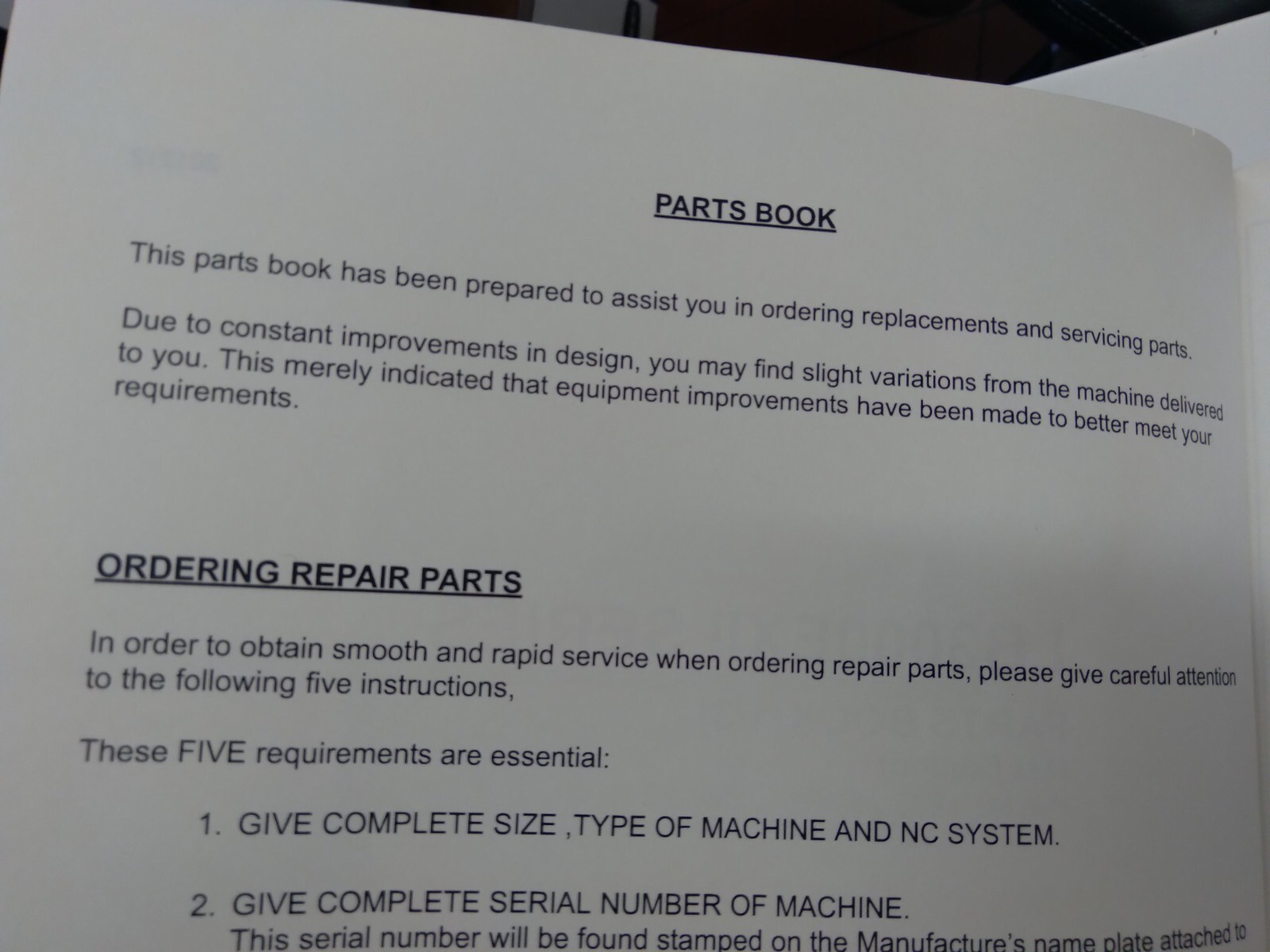 Okuma LB3000 EXII SERIES Parts Book 1/3 (1st Edition): Pub No LE15-283-R1