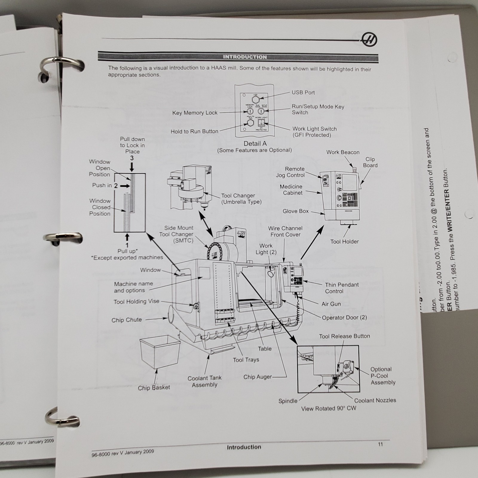 HAAS Mill Operator’s Manual CNC Milling Machine 96-8000 rev V January 2009