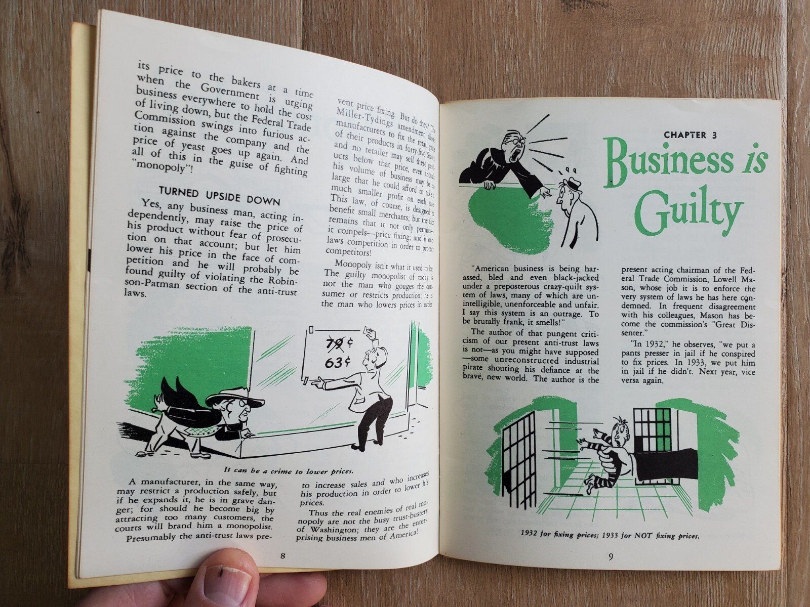 REPUBLIC STEEL CORPORATION Is Bigness Bad? Phelps Adams 1949 Lobby Booklet Ohio