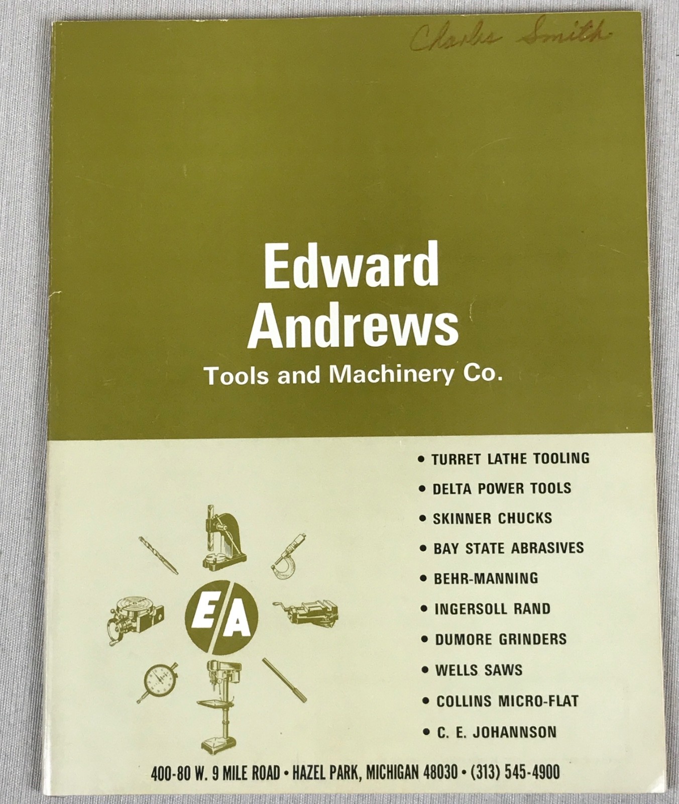 1967 Edward Andrews Tools and Machinery Catalog, Vintage