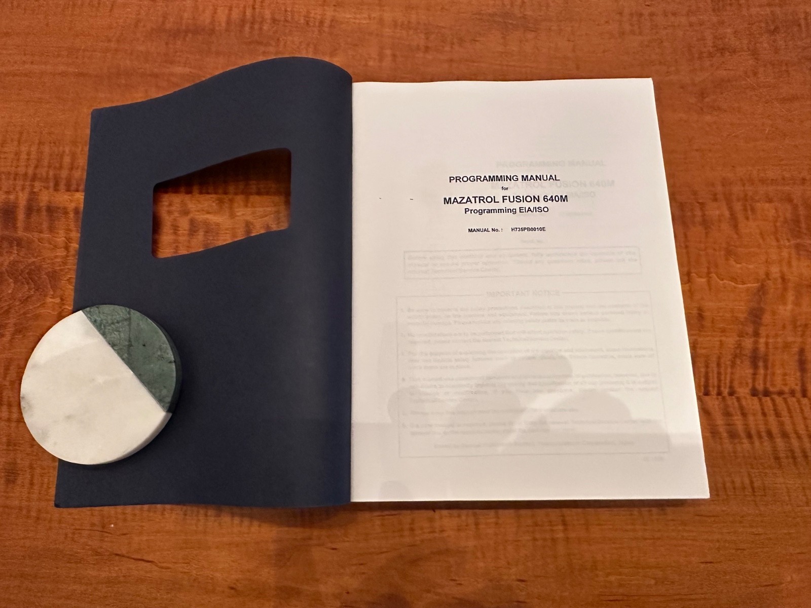Programming Manual for Mazatrol Fusion 640M