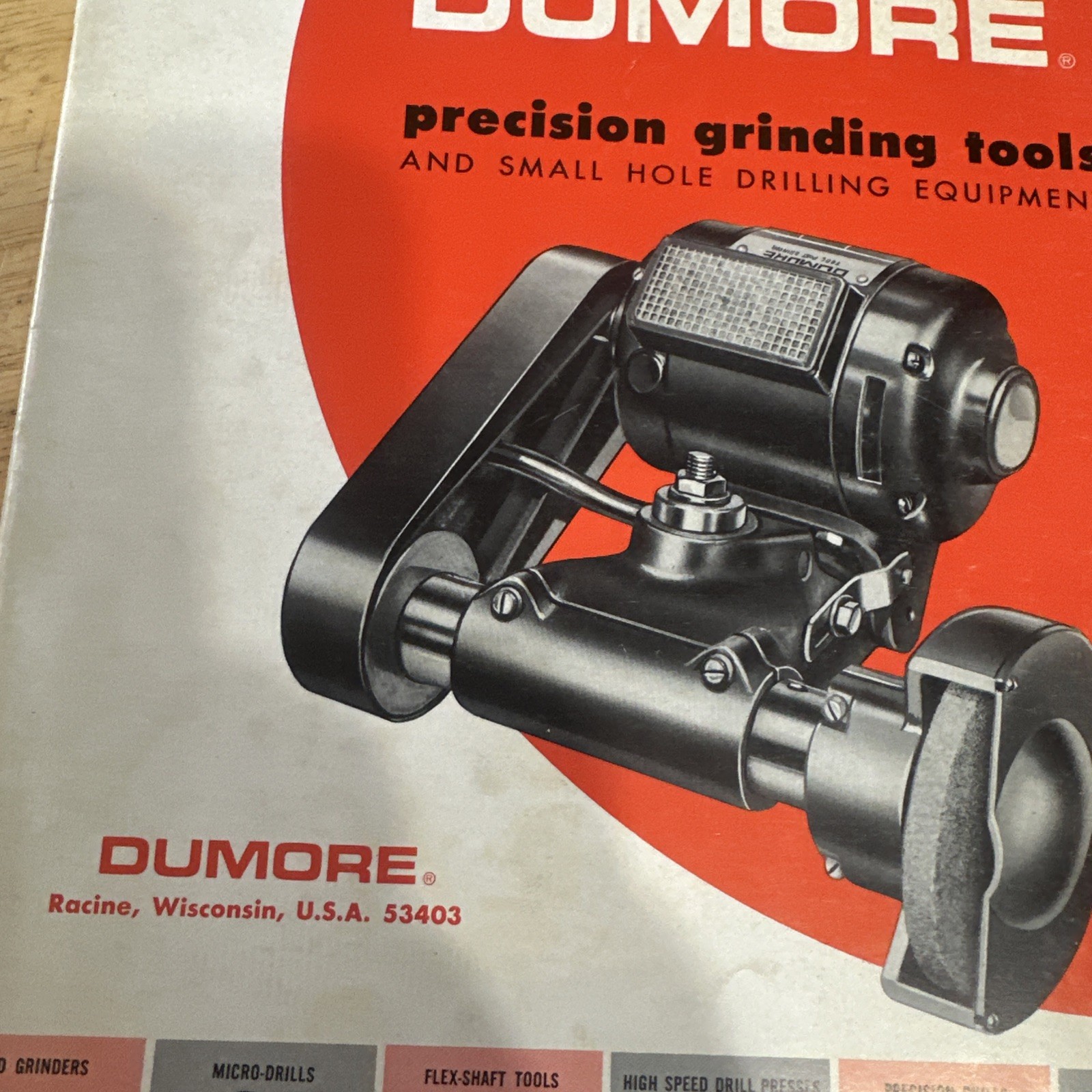 Dumore Precision Grinding Tools Catalog 64-G