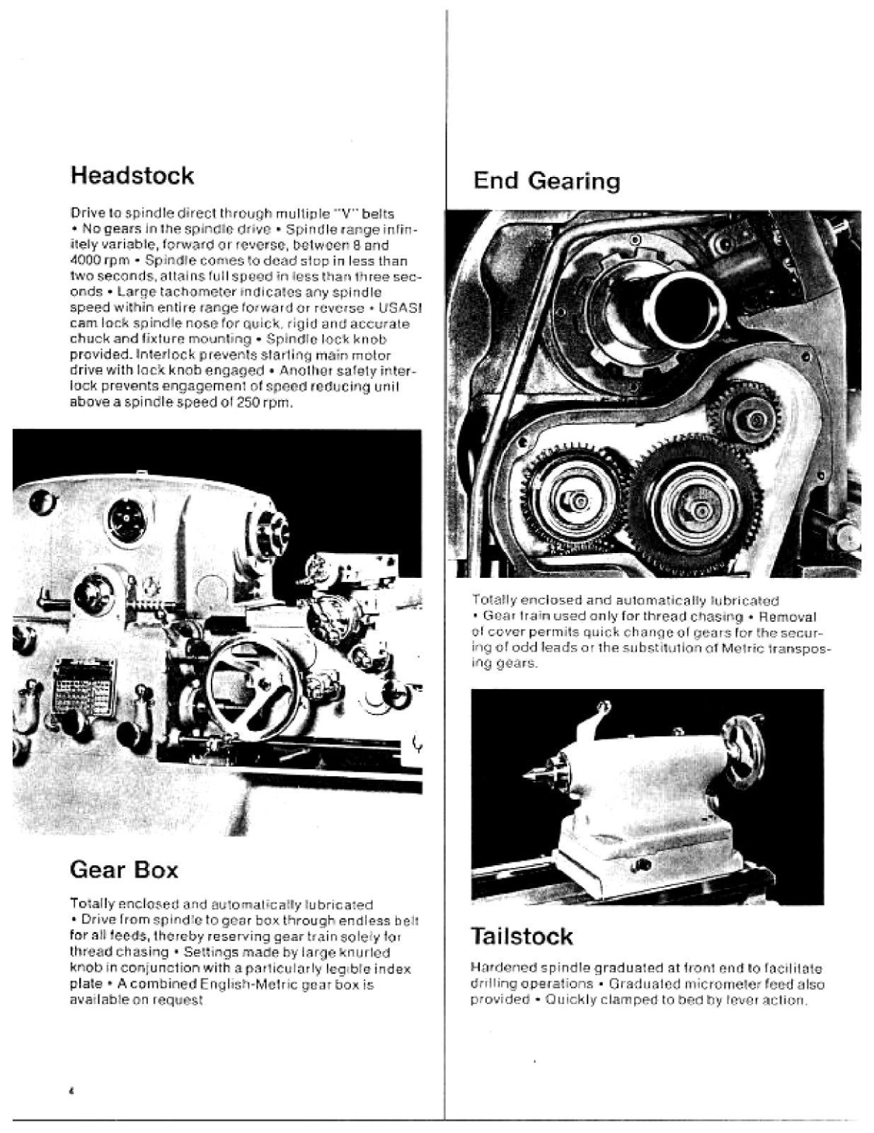 Instruct Manual Fits South Bend EE Lathe #50 – 9″ Workshop Precision Lathes 1939