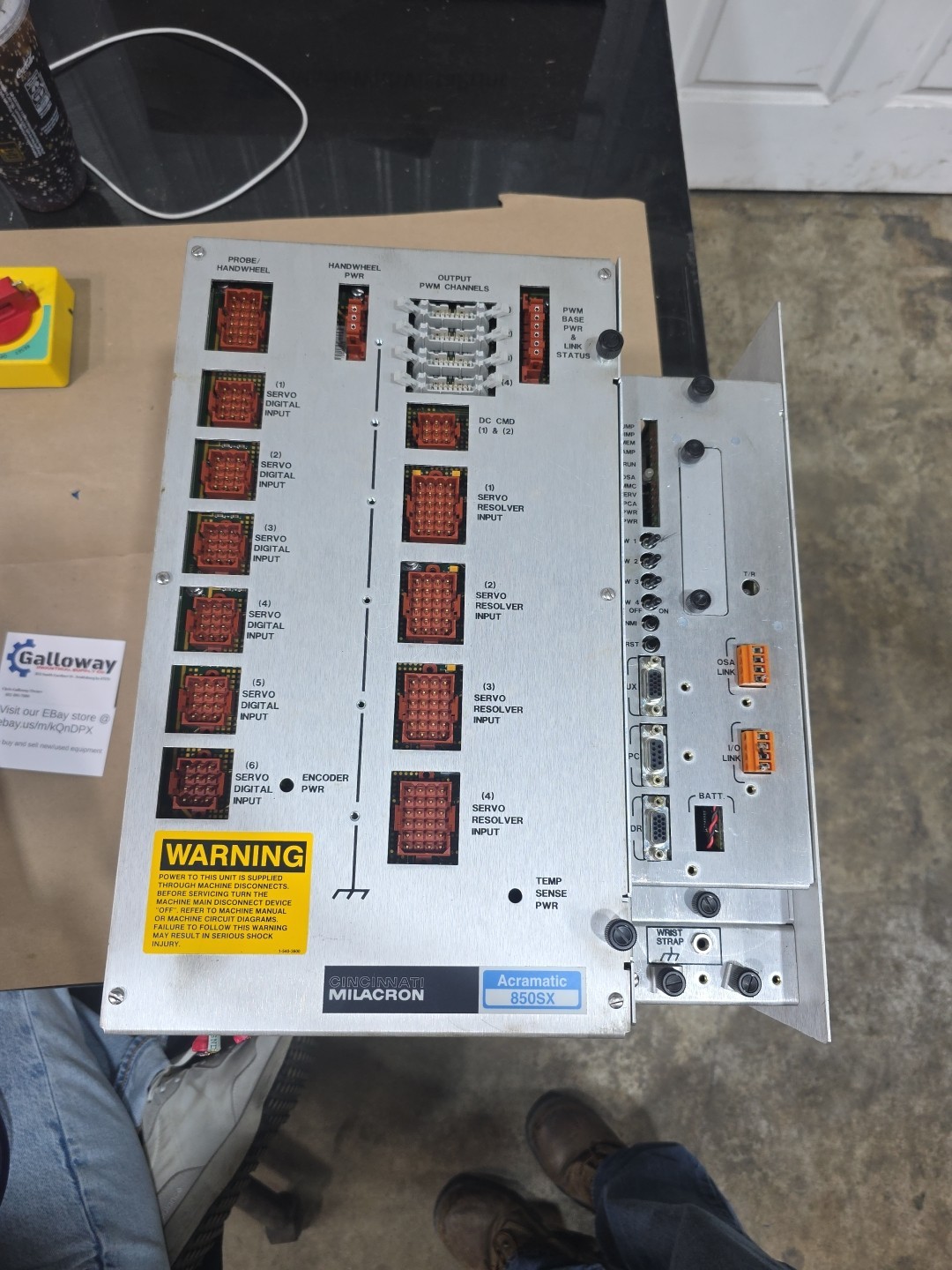 Cincinnati Milacron Acramatic 850SX 51Avenger15V-0227 COMPLETE WITH BOARDS