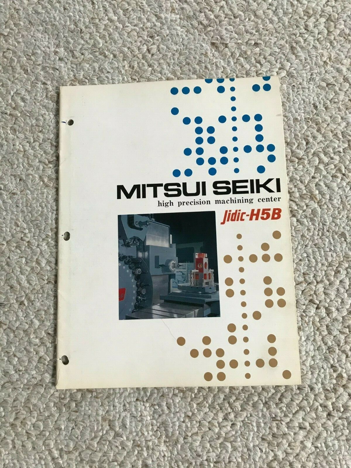 MITSUI SEIKI JIDIC-H5B MACHINING CENTER SALES CATALOG