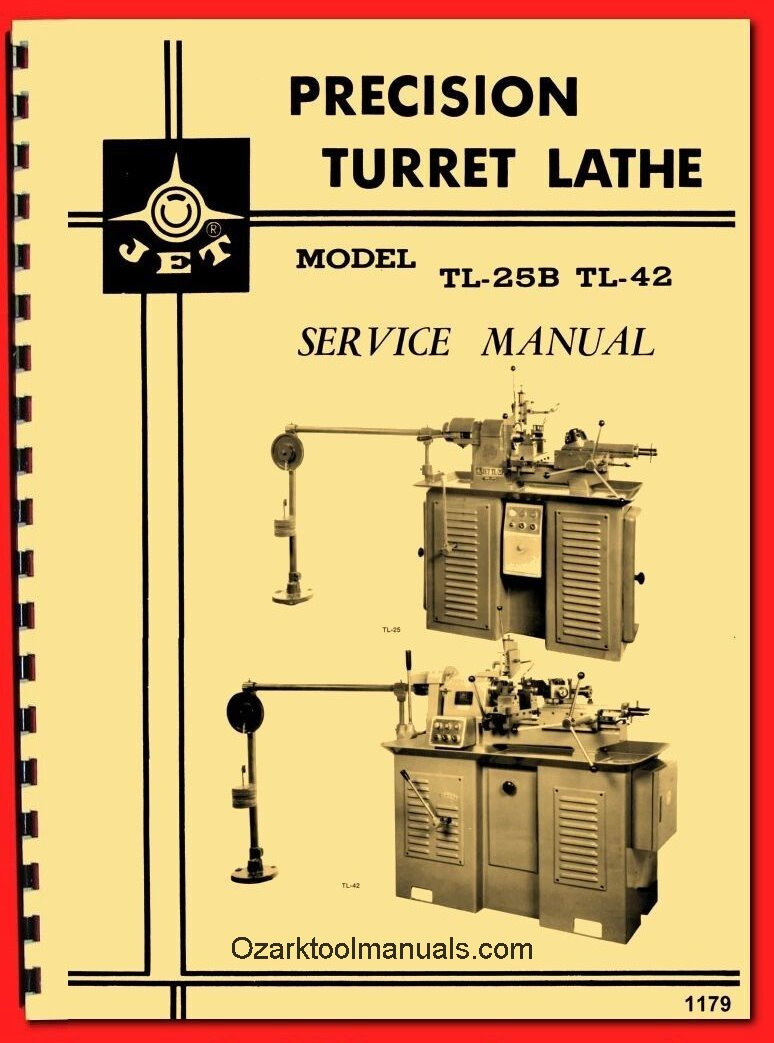 JET, Enco, MSC, Super-Precision,Turret Lathe LHT,TL,92040 Owner Part Manual 1179