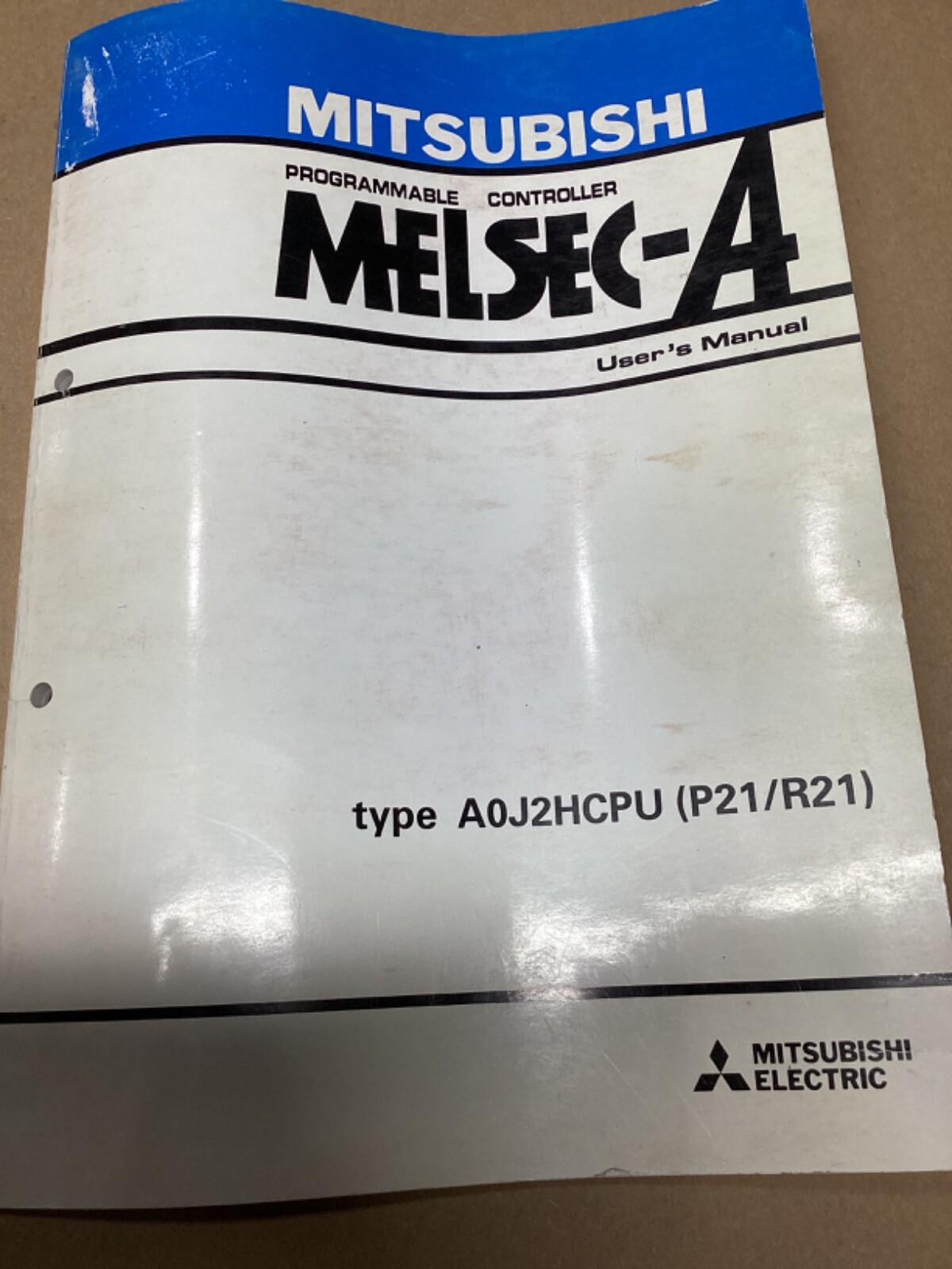 Mitsubishi Melsec-A A0J2HCPU Programmable Controller User’s Manual #144G24PR7