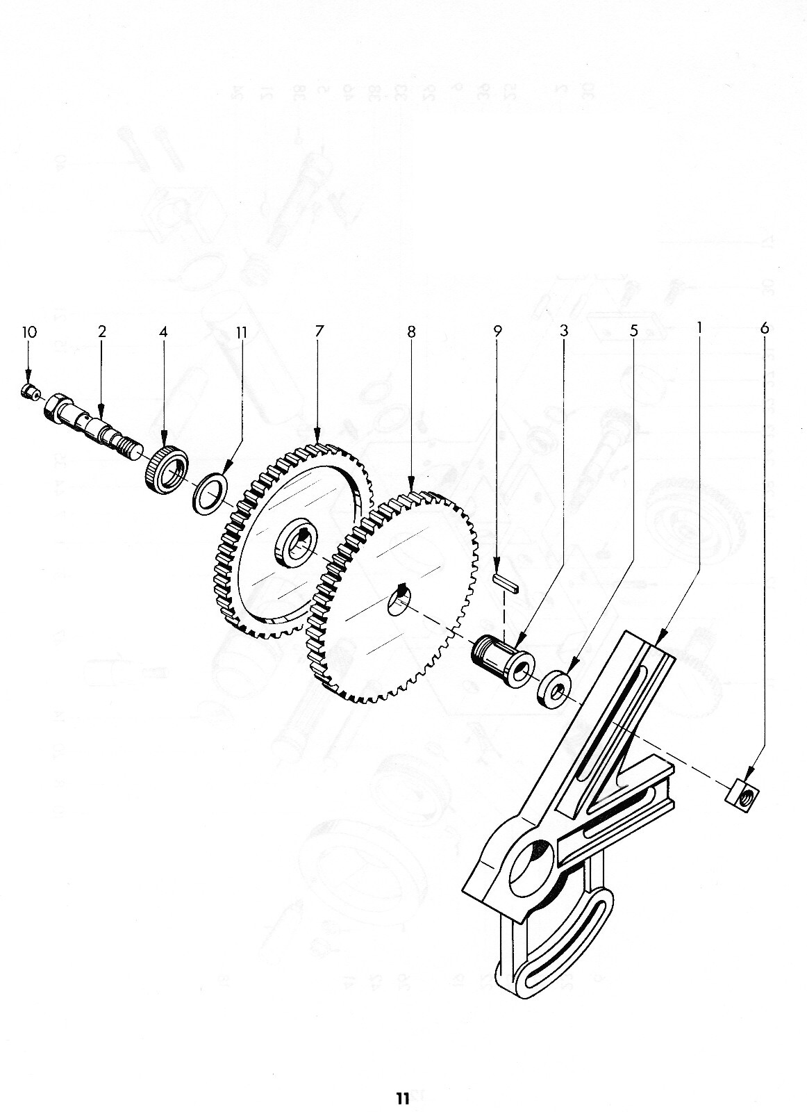 EMCO Maximat Super 11 Metal Lathe Parts Manual 0297