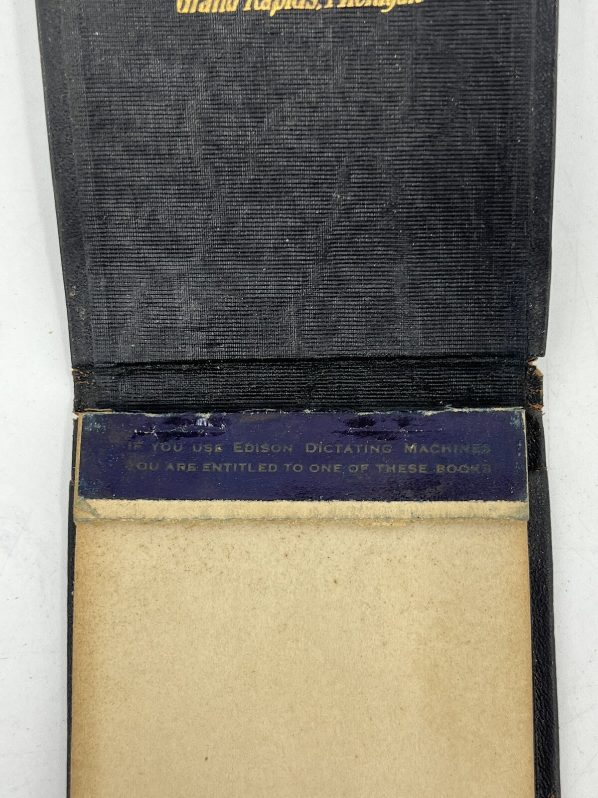 Vintage Lot 3 Pocket Notepads Notebooks Advertising 1929 Detroit Tigers Schedule