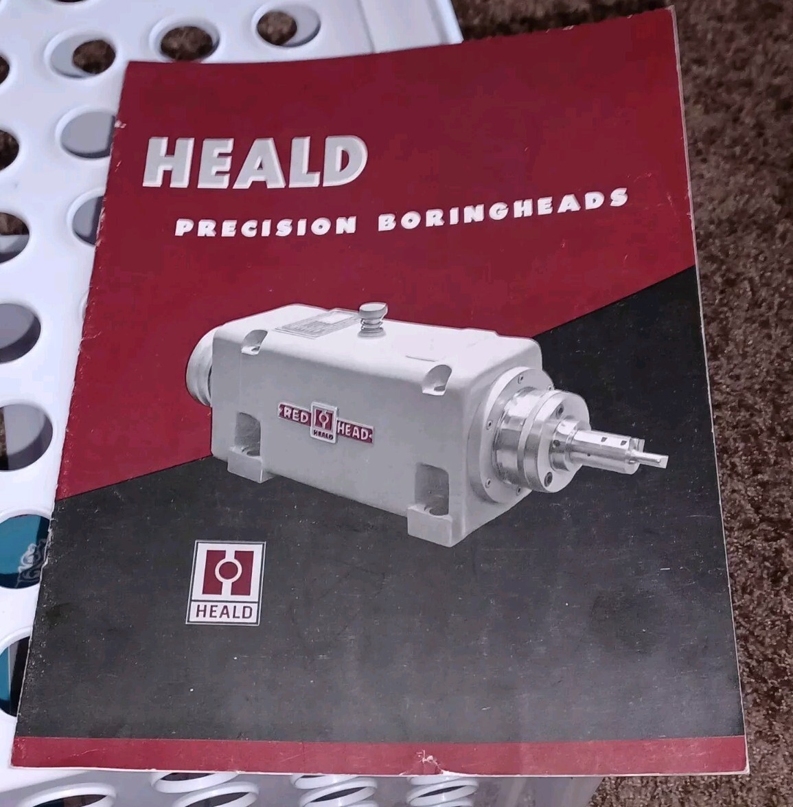 HEALD MACHINE COMPANY Sales Catalog Bulletin RED HEAD PRECISION BORINGHEADS TOOL