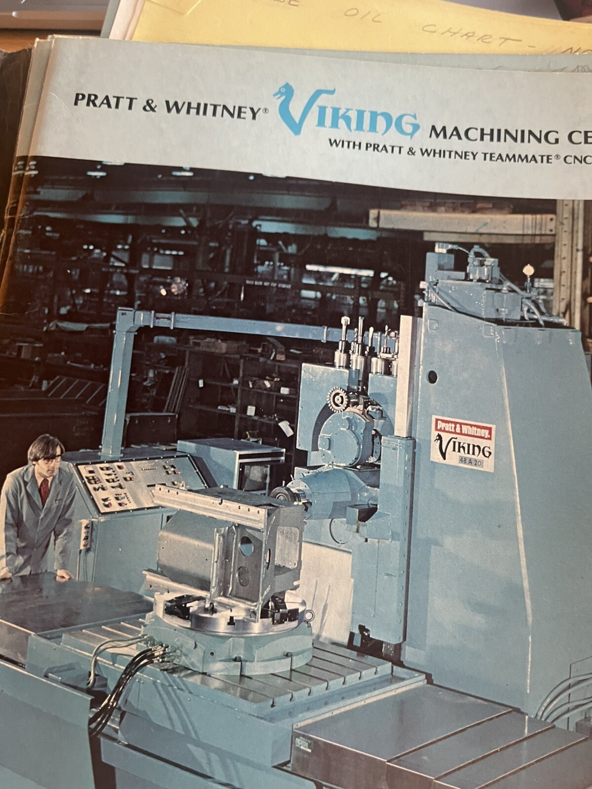 Pratt&Whitney Viking Machining Centers Brochures, assorted