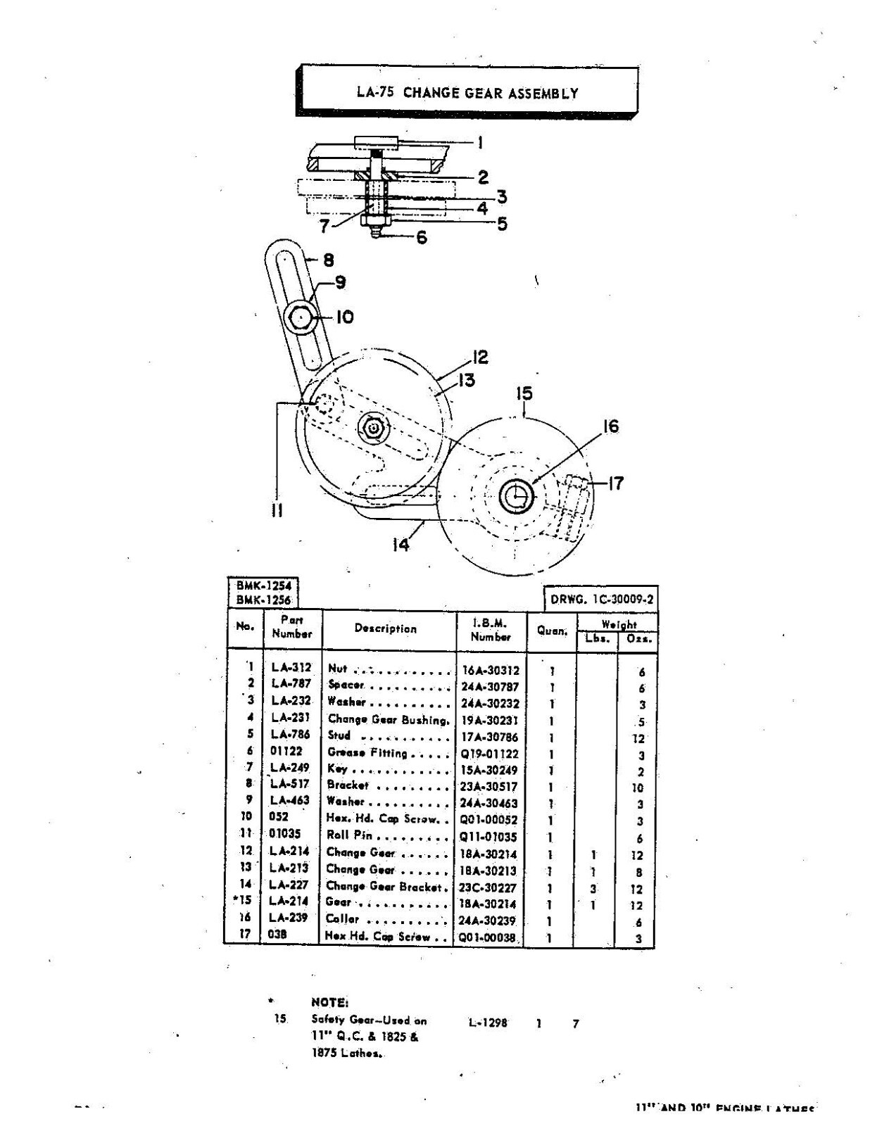 1825 1835 Lathe Operating Instructions Maint Manual Logan 1825 1835 1845 1875 LO