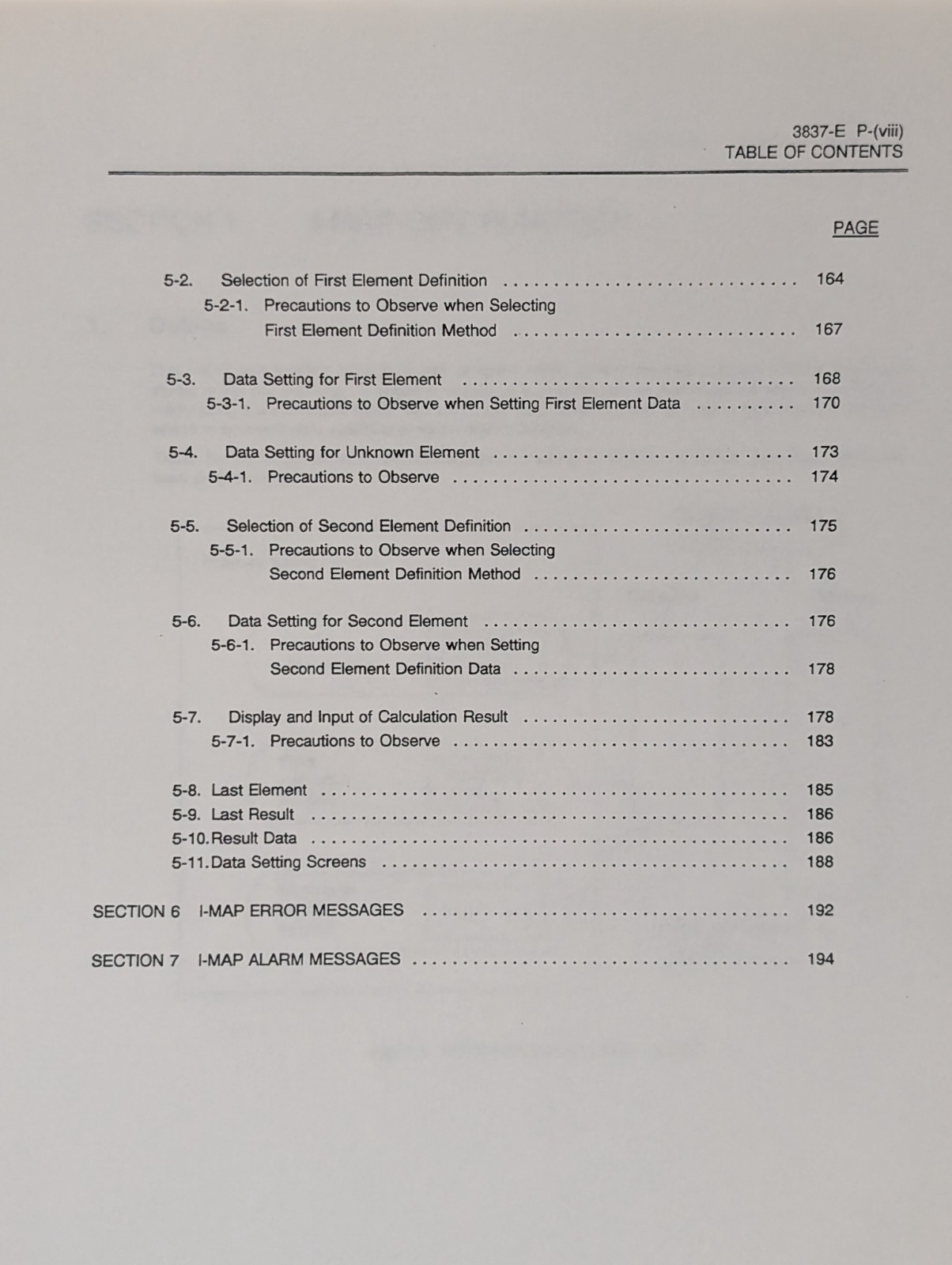 Okuma OSP7000M/700M Edit Function, 1st Ed., I-Map Manual, 3837-E (ME51-052-R1)