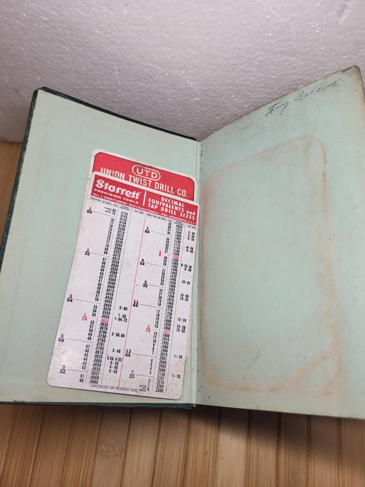 Vintage Machinery’s Handbook 15th Edition 1957 Machinerys Hand Book