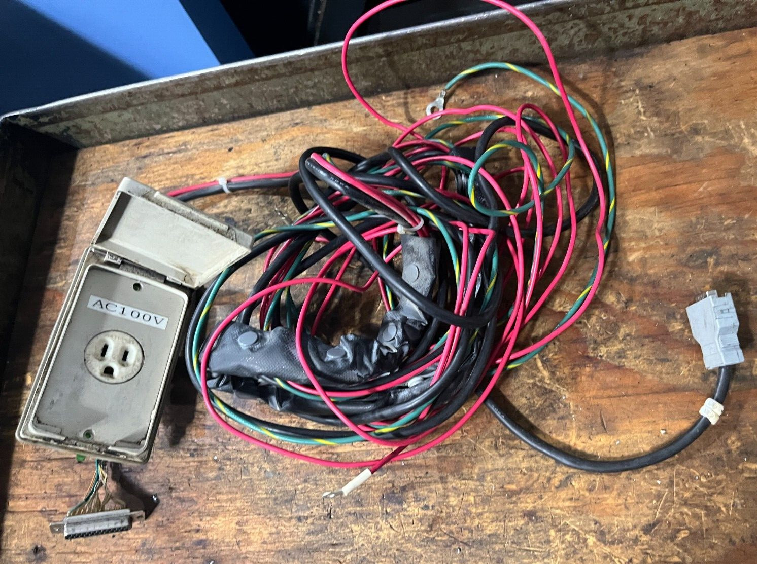 AC100V power connection machine Mitsui Seiki Horizontal (Item 31T)