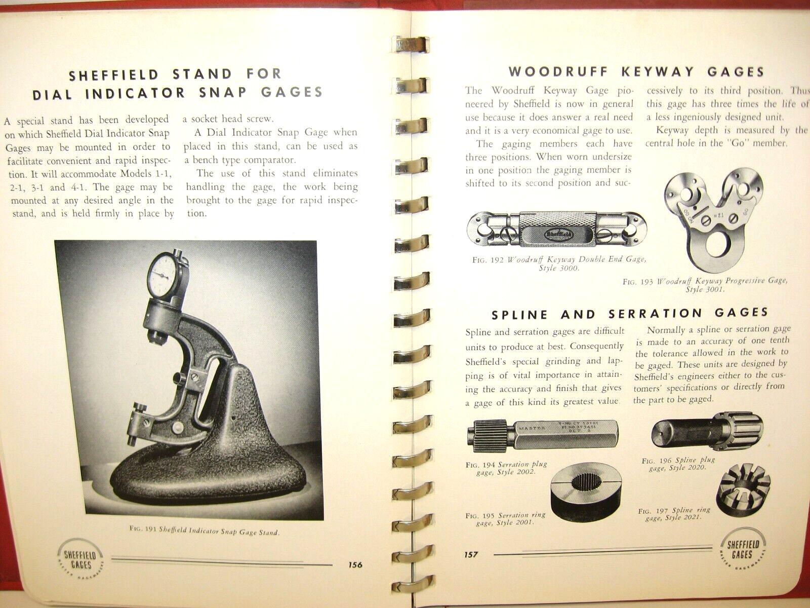 1943 Sheffield Gages Catalog 42-0, Sheffield Corporation, Dayton, Ohio